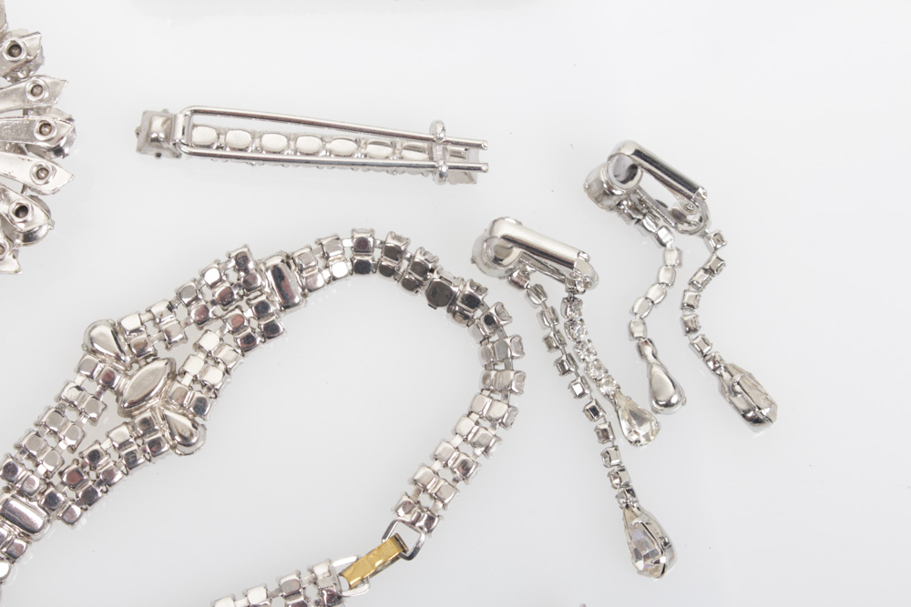 Vintage Rhinestone and Costume Jewelry Variety