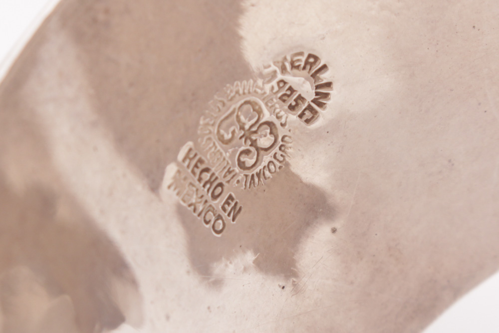 Sterling Silver Hinged Bangle