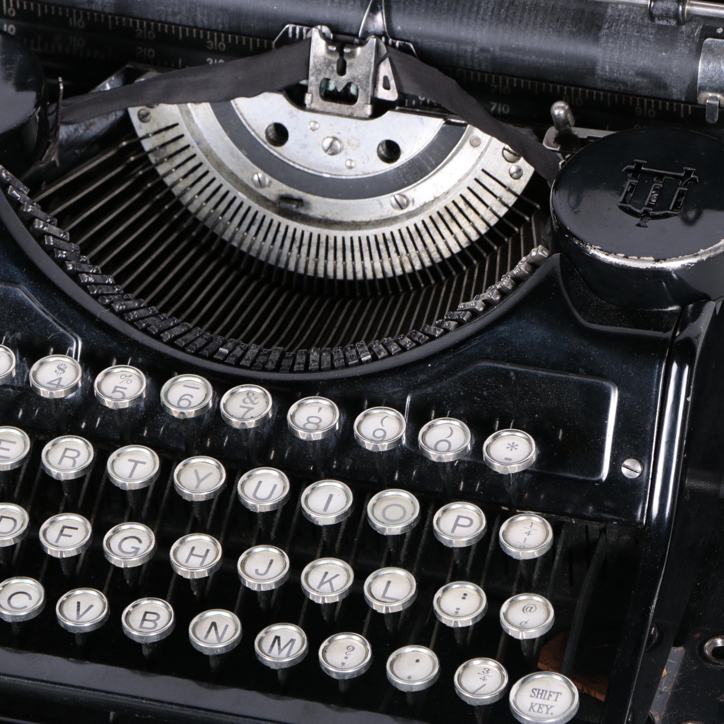 Smith-Carona and Underwood Traveling Typewriters