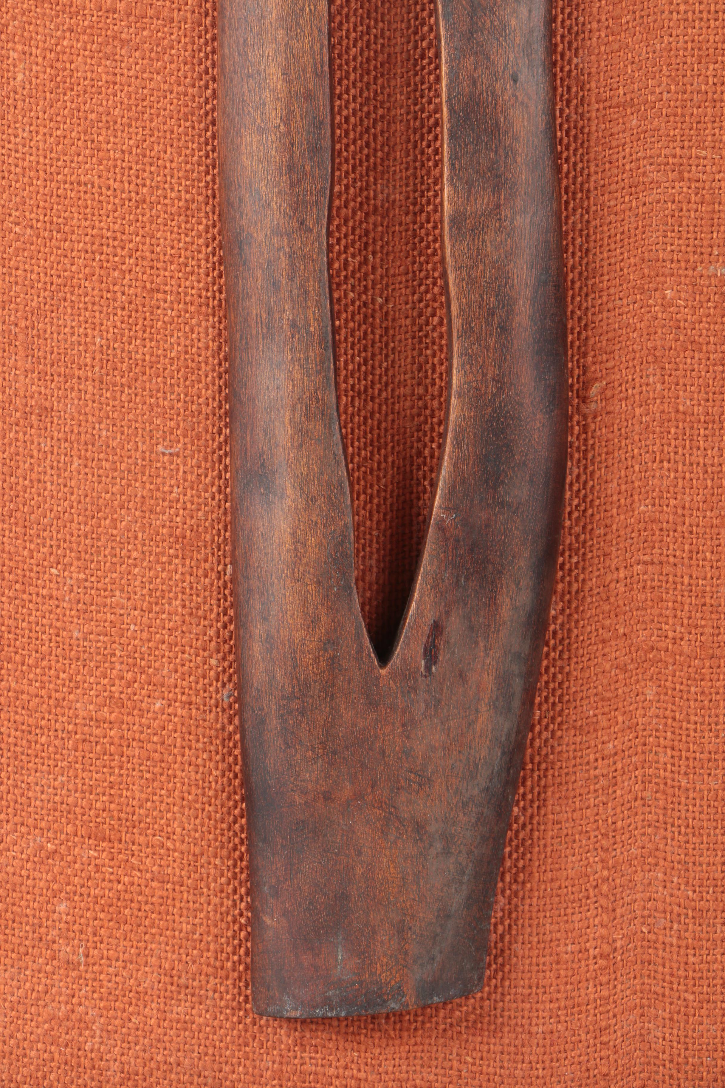 Haitian Wood Carvings of Romantic Couples