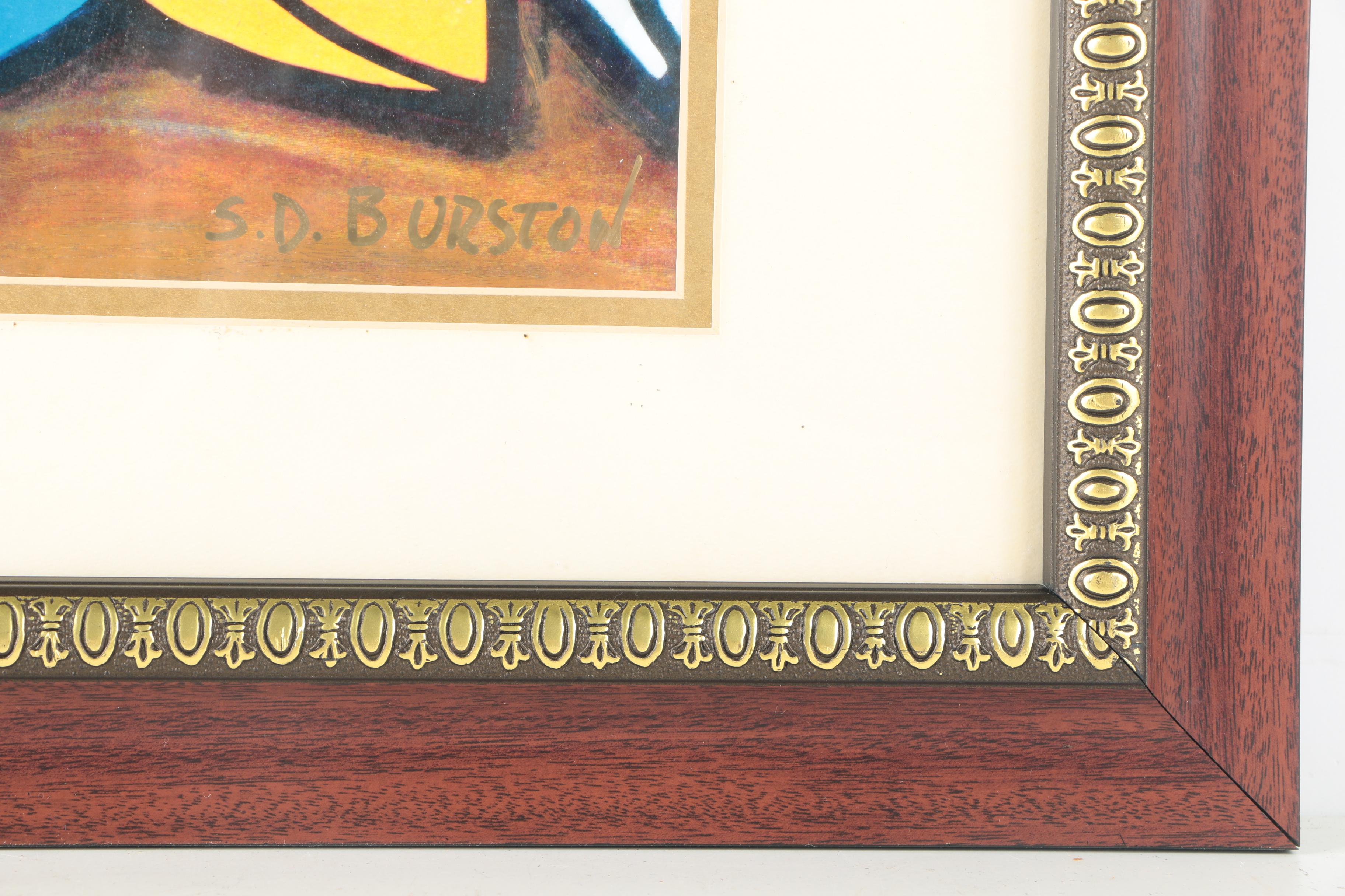 Sam D. Burston Giclee Print on Paper "Sacred Meal"