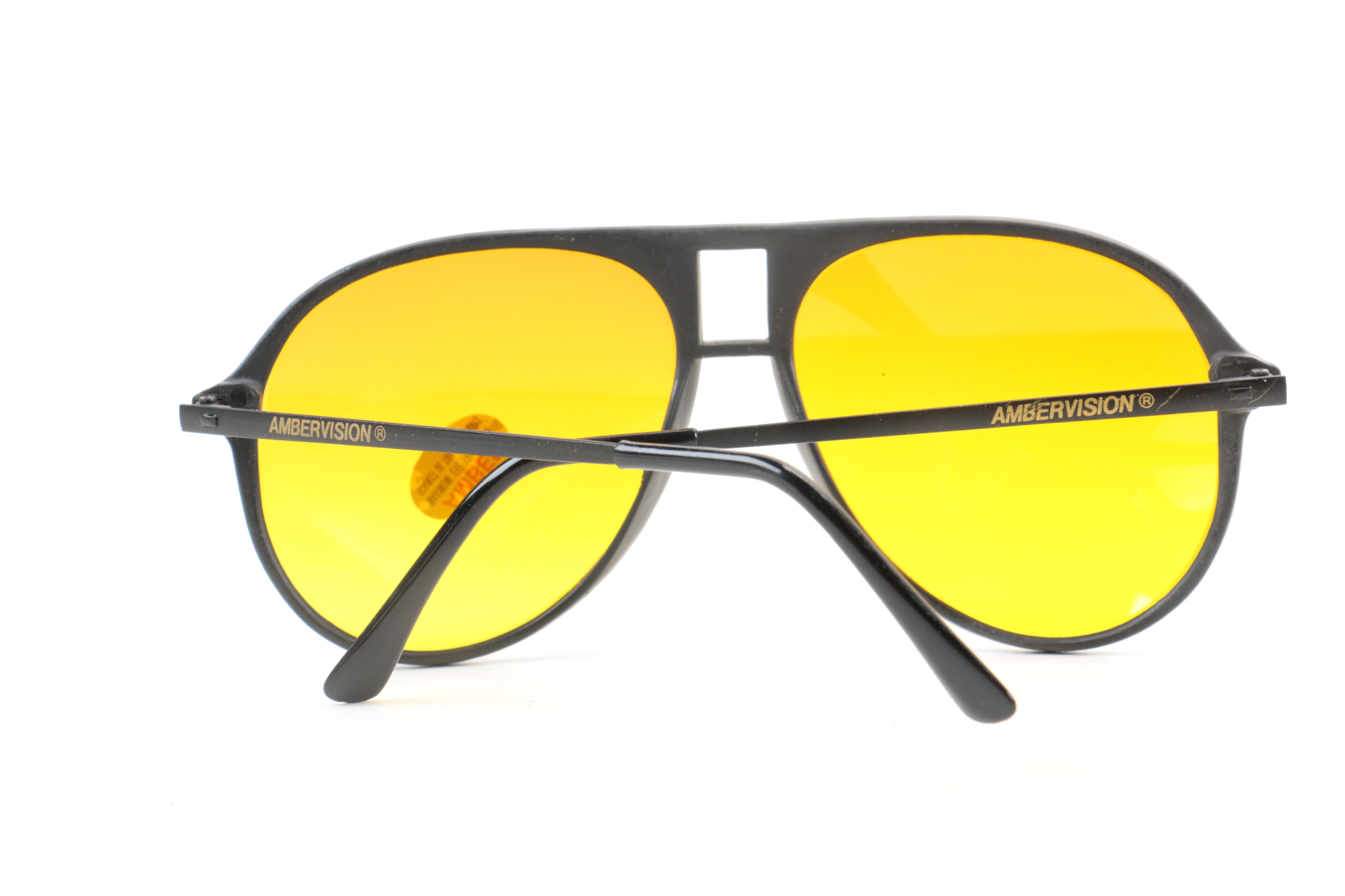 Tinted Aviators by Amber Vision