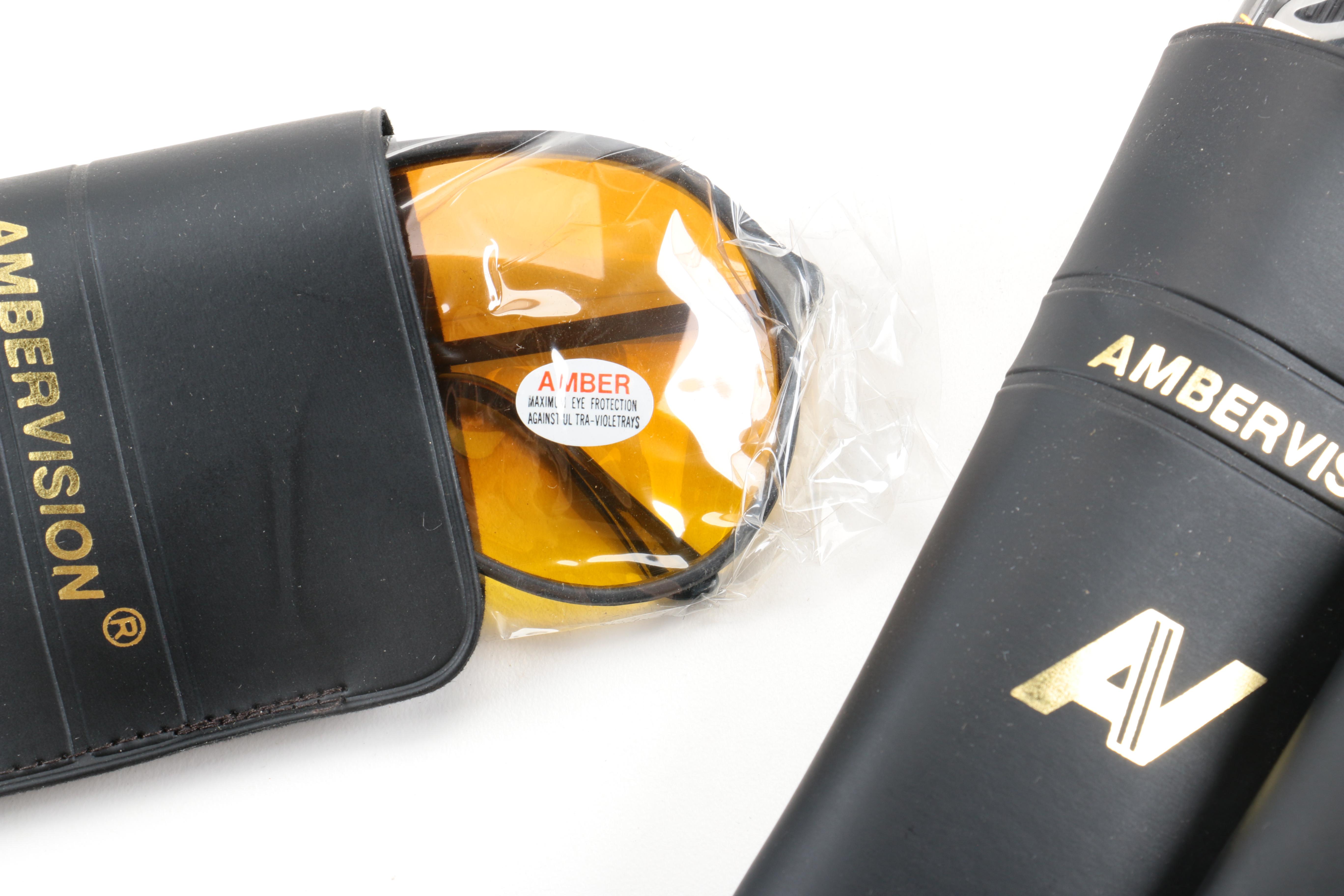 Tinted Aviators by Amber Vision