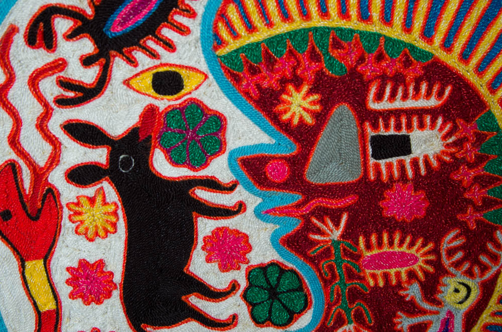 Huichol Style Wall Piece