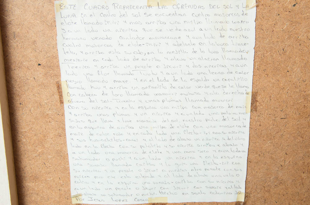 Huichol Style Wall Piece