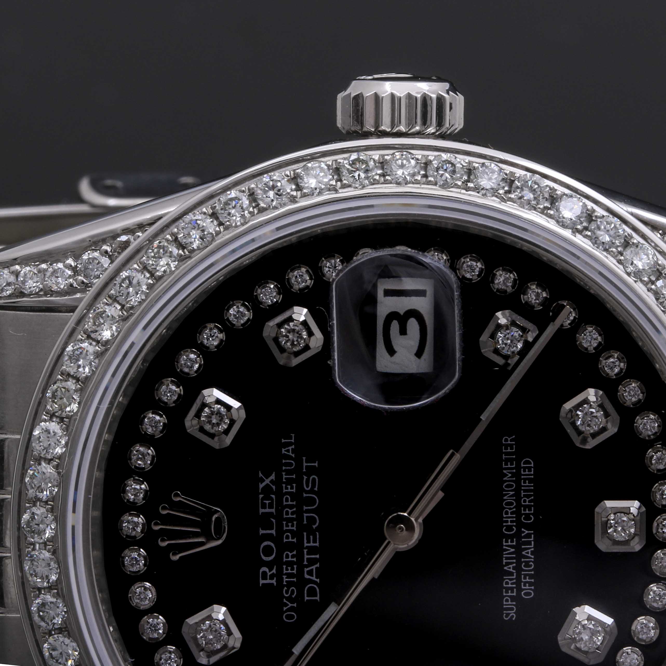 Stainless Steel 1.79 CTW Diamond Rolex Oyster Perpetual Datejust Watch