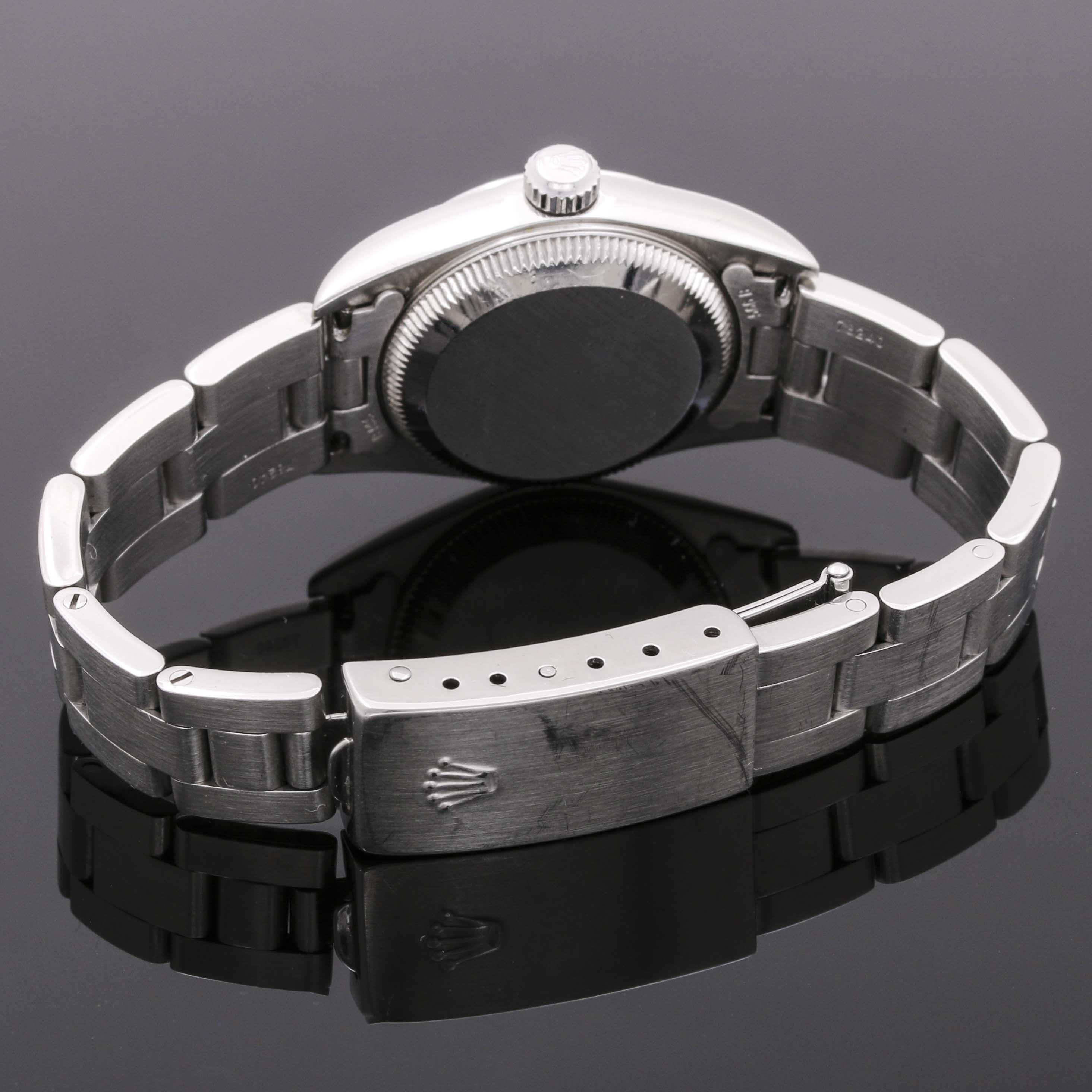 Stainless Steel Rolex Oyster Perpetual Watch