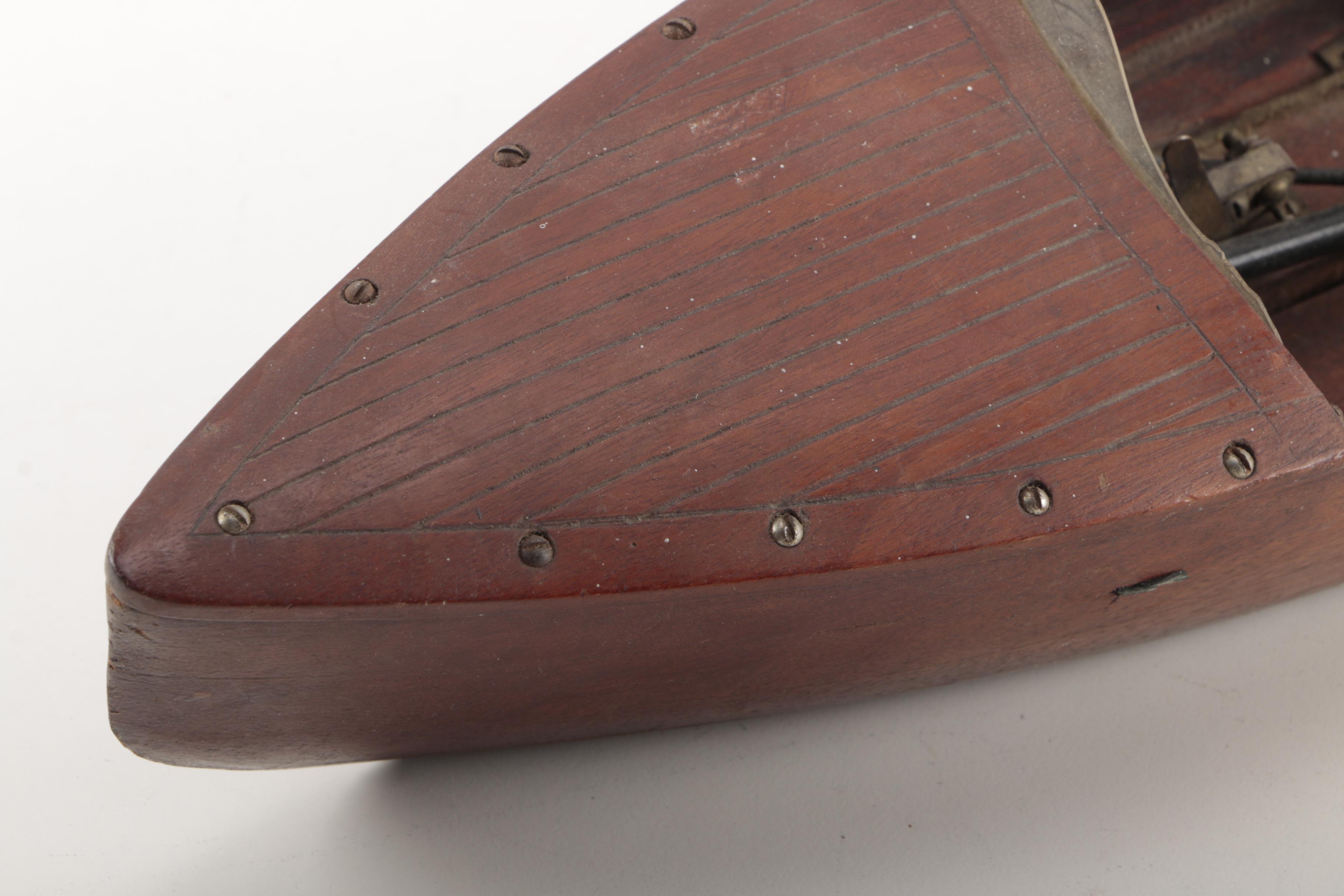 Vintage Electric Toy Boat