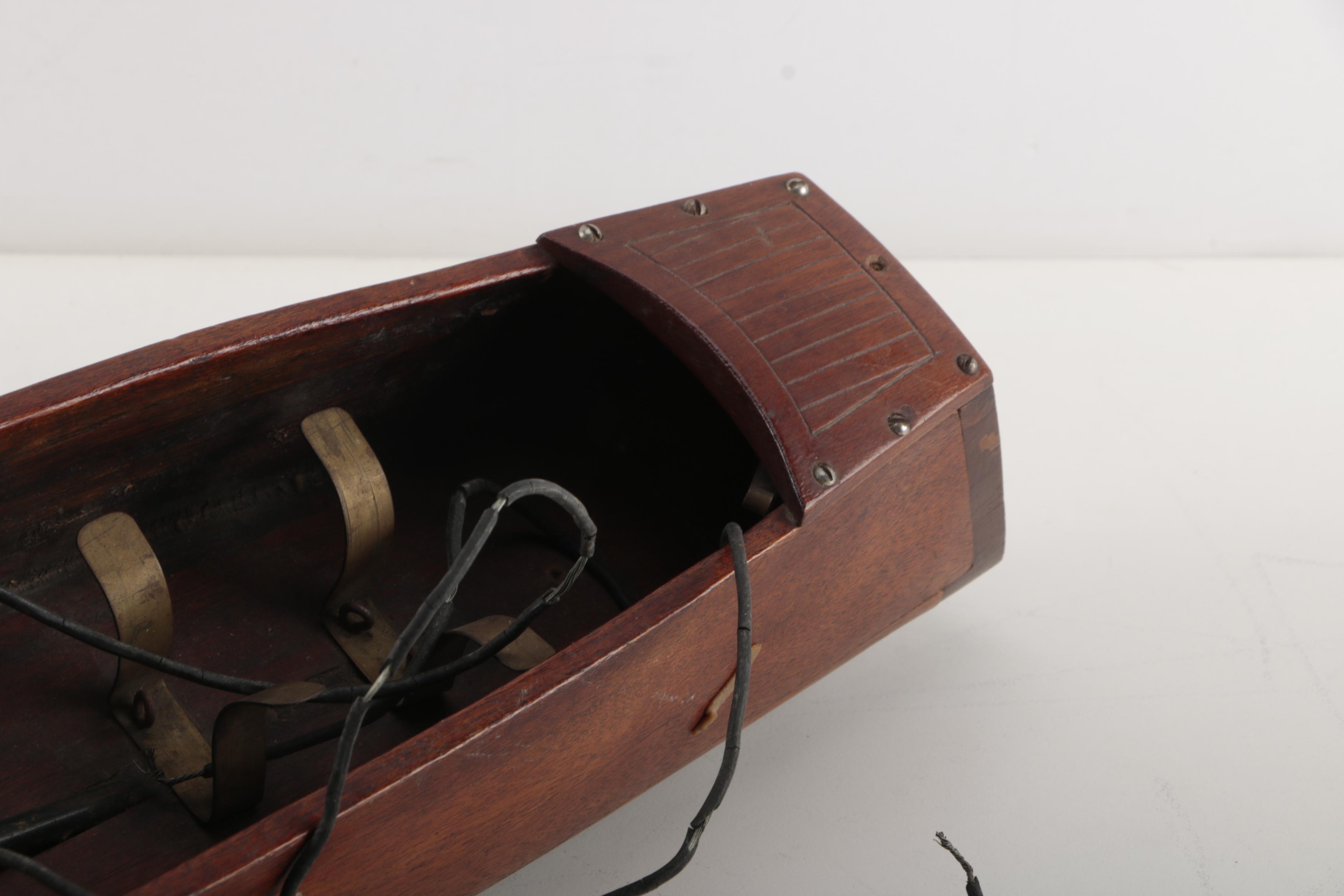 Vintage Electric Toy Boat