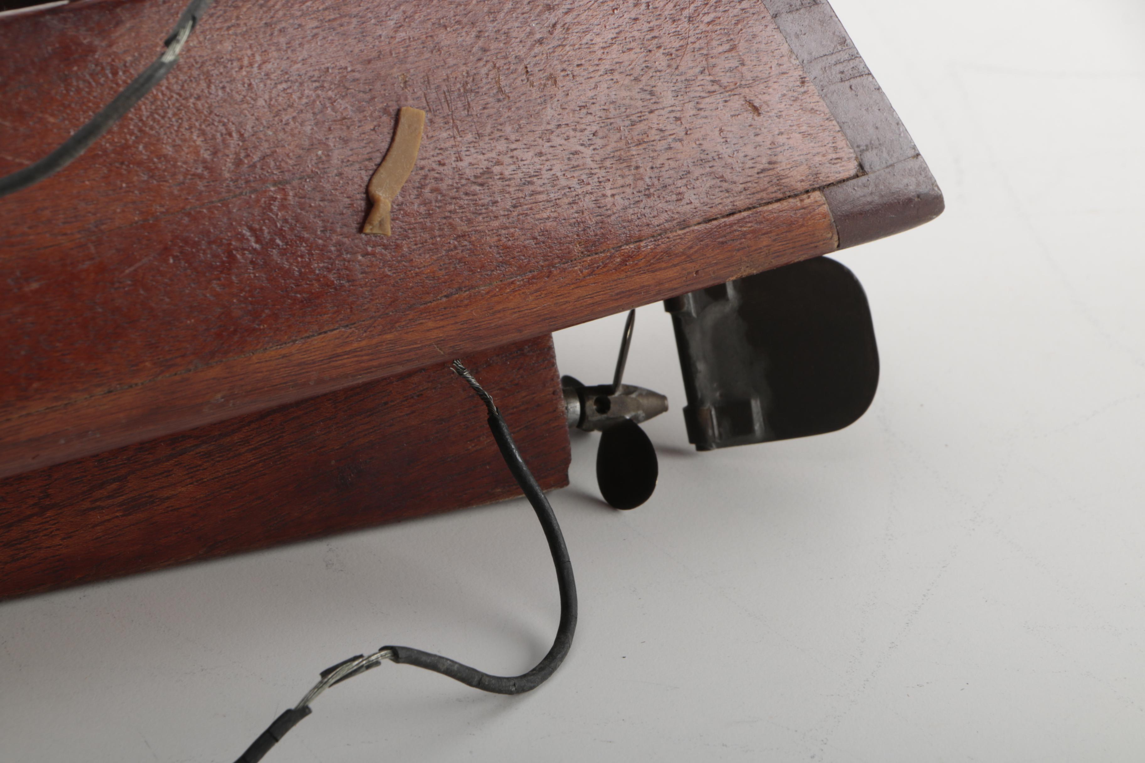 Vintage Electric Toy Boat