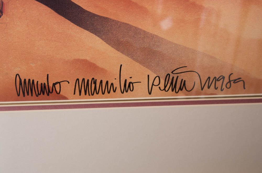 Amado M. Pena Signed Art Print