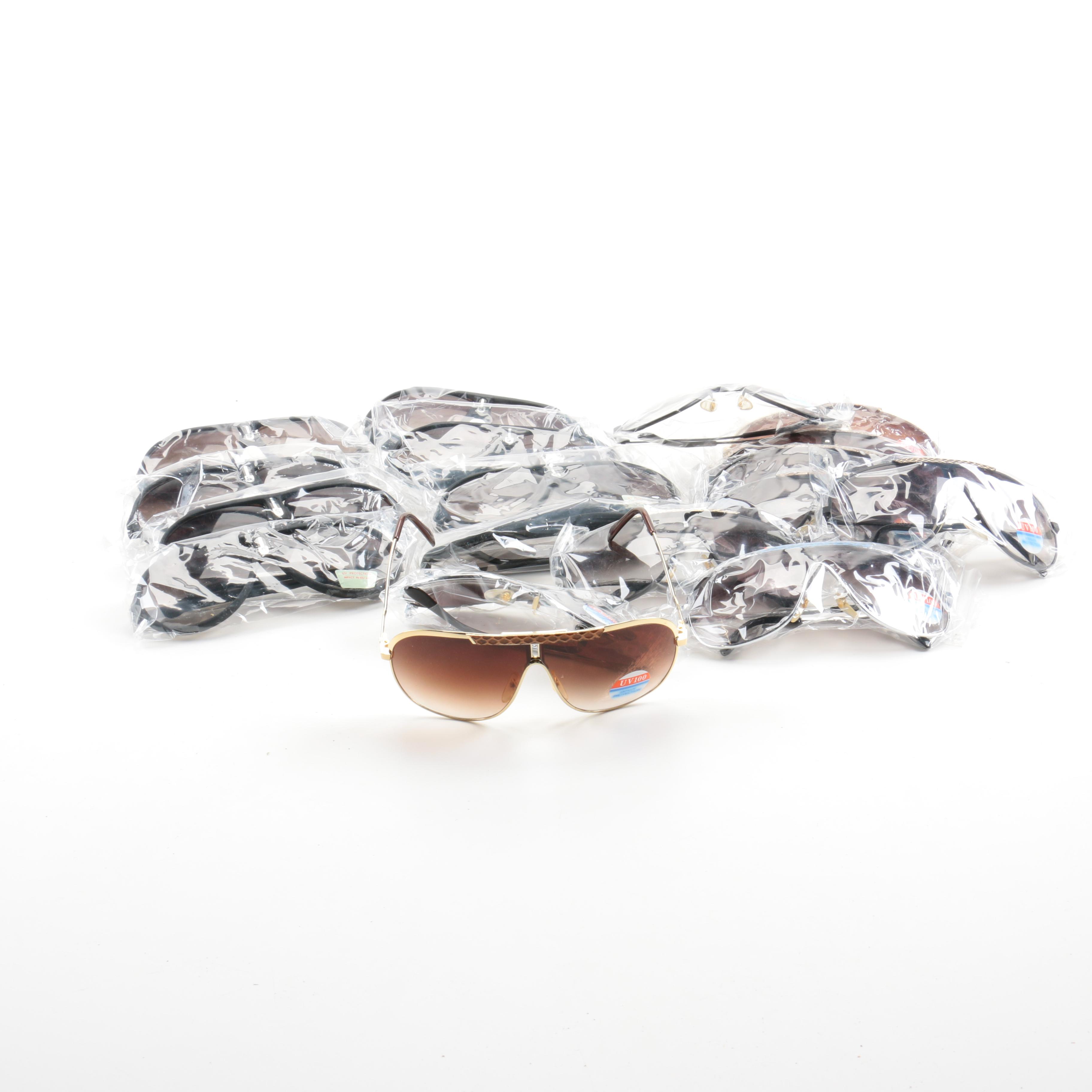 Assortment of Aviator Style Sunglasses