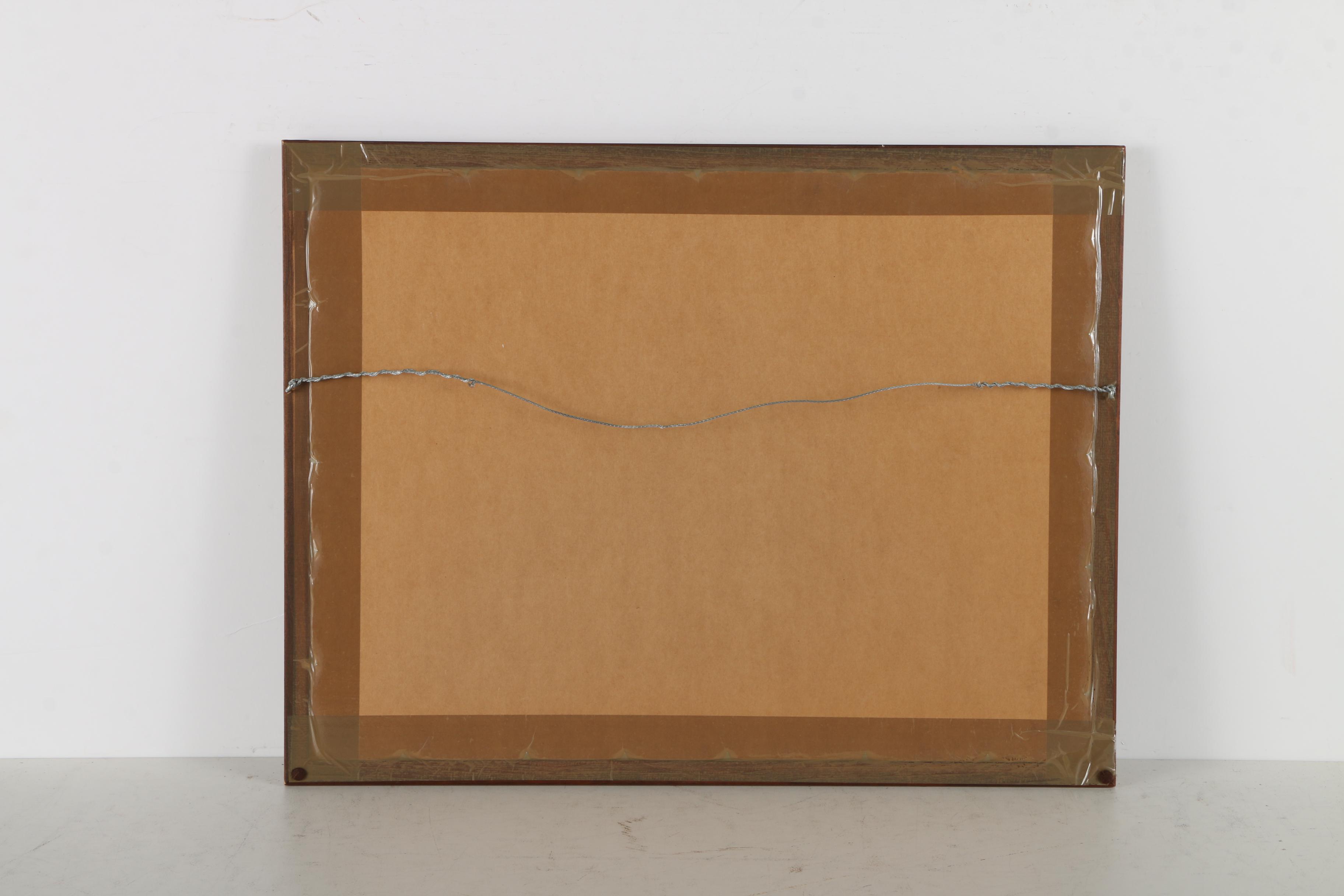 H. Charpentier Original Mixed Media Painting "Martinique"