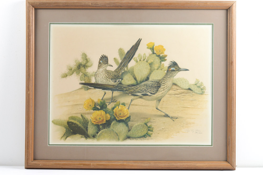 Roger Troy Peterson Limited Edition Print "Roadrunner"