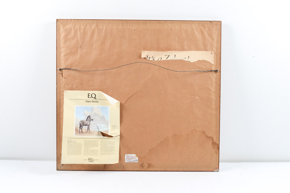 Peter Skirka Limited Edition Print "E.Q."
