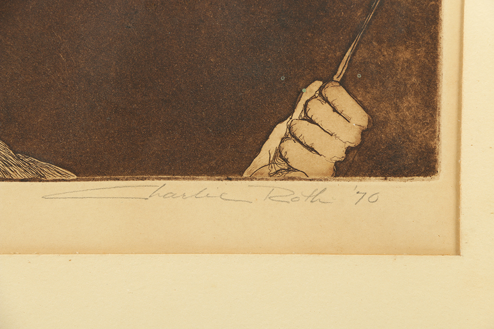 Charlie Roth Aquatint on Paper