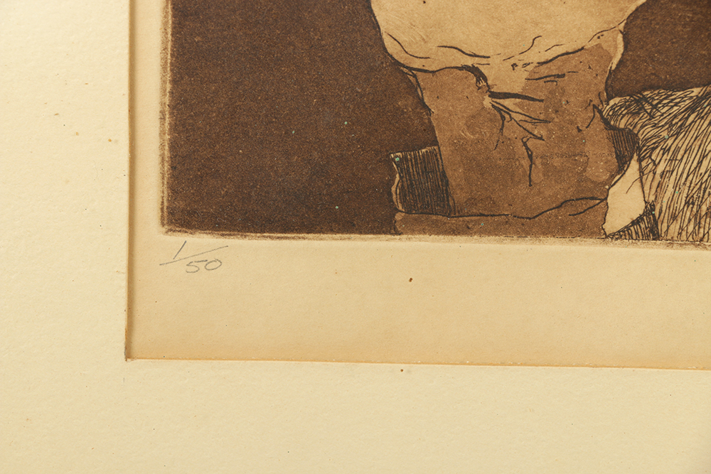 Charlie Roth Aquatint on Paper