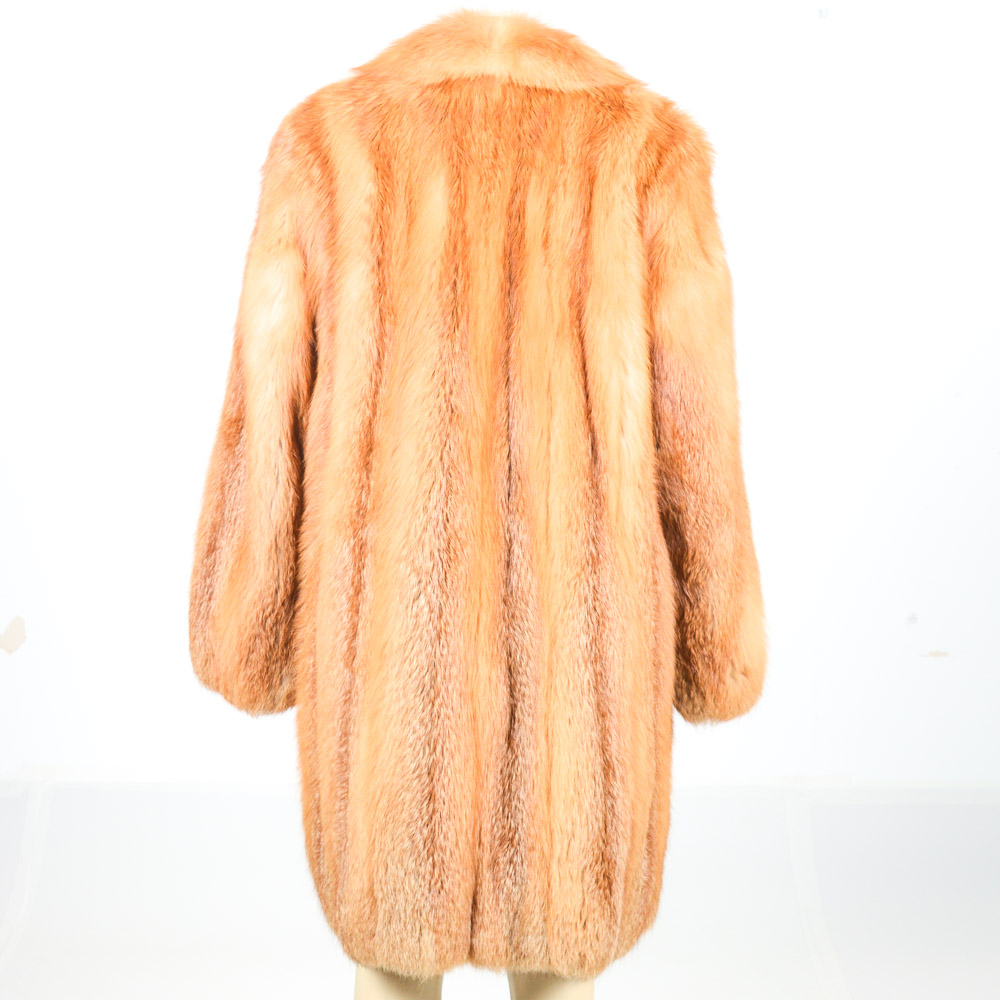 Vintage Birger Christensen Fox Fur Coat