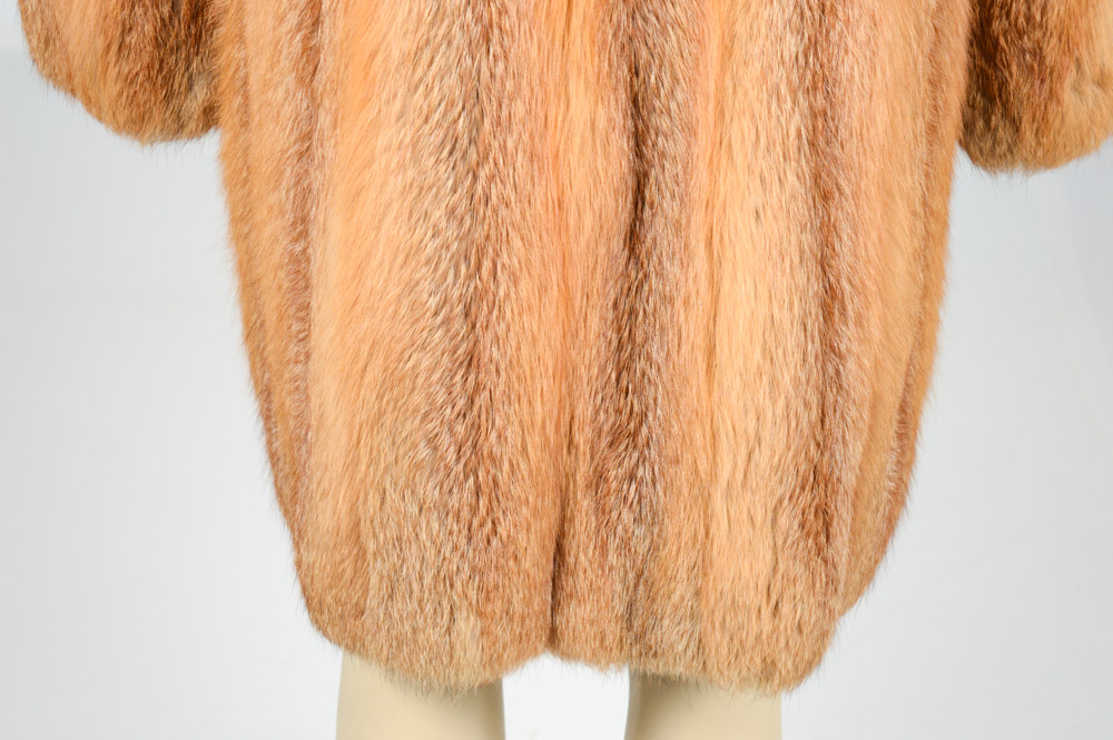 Vintage Birger Christensen Fox Fur Coat