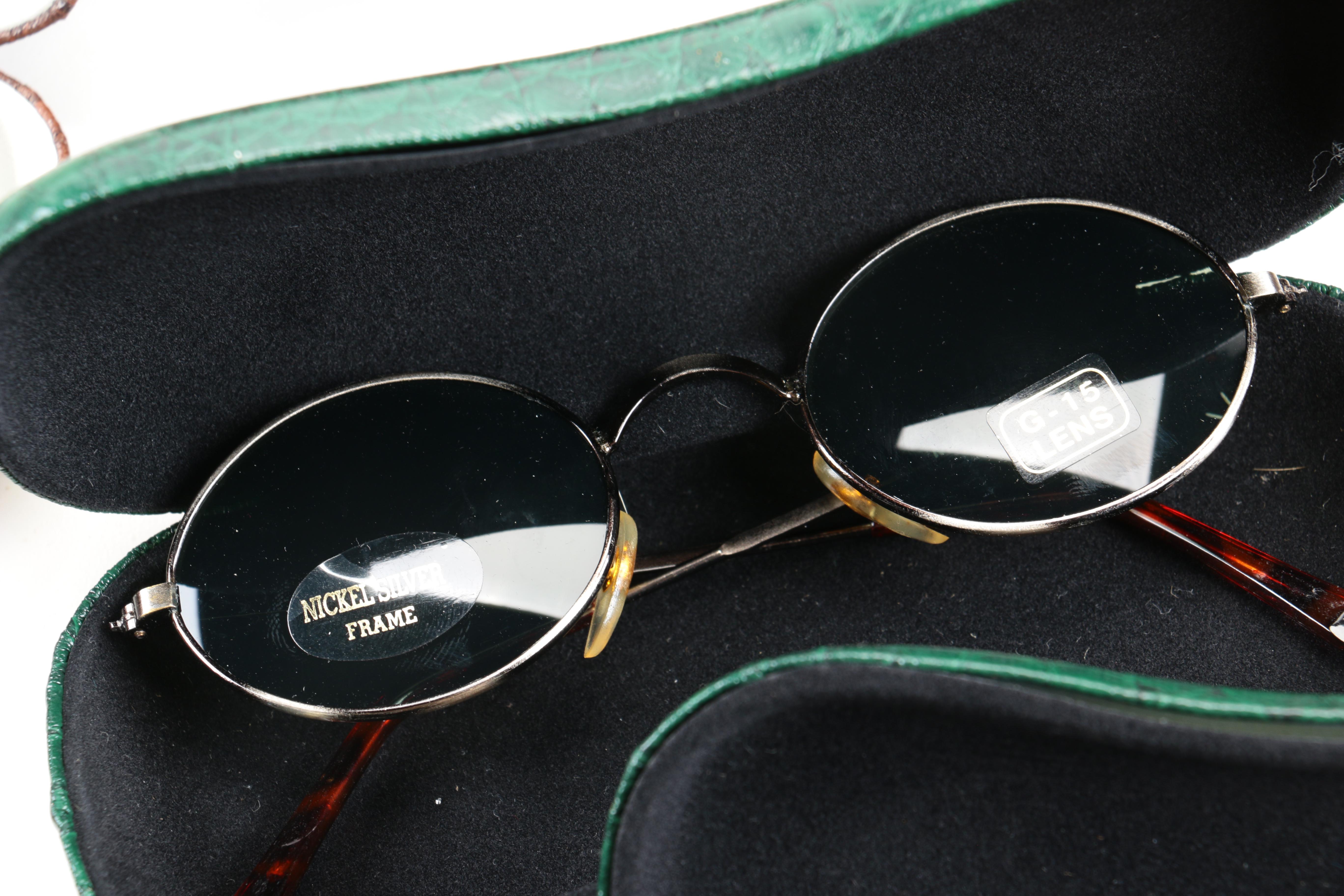 Large Assortment of Sunglasses and Cases