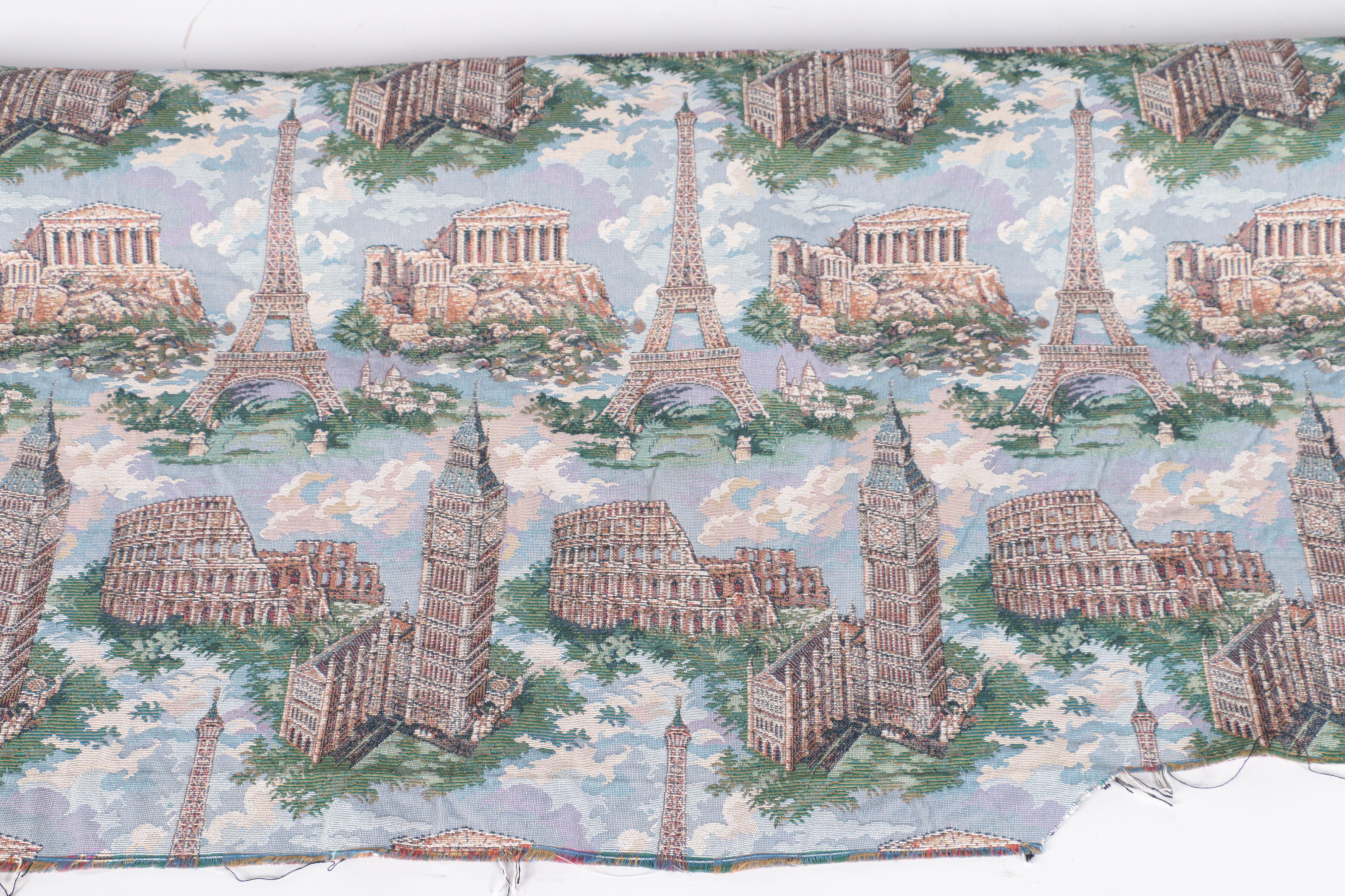 European Themed Upholstery Fabric