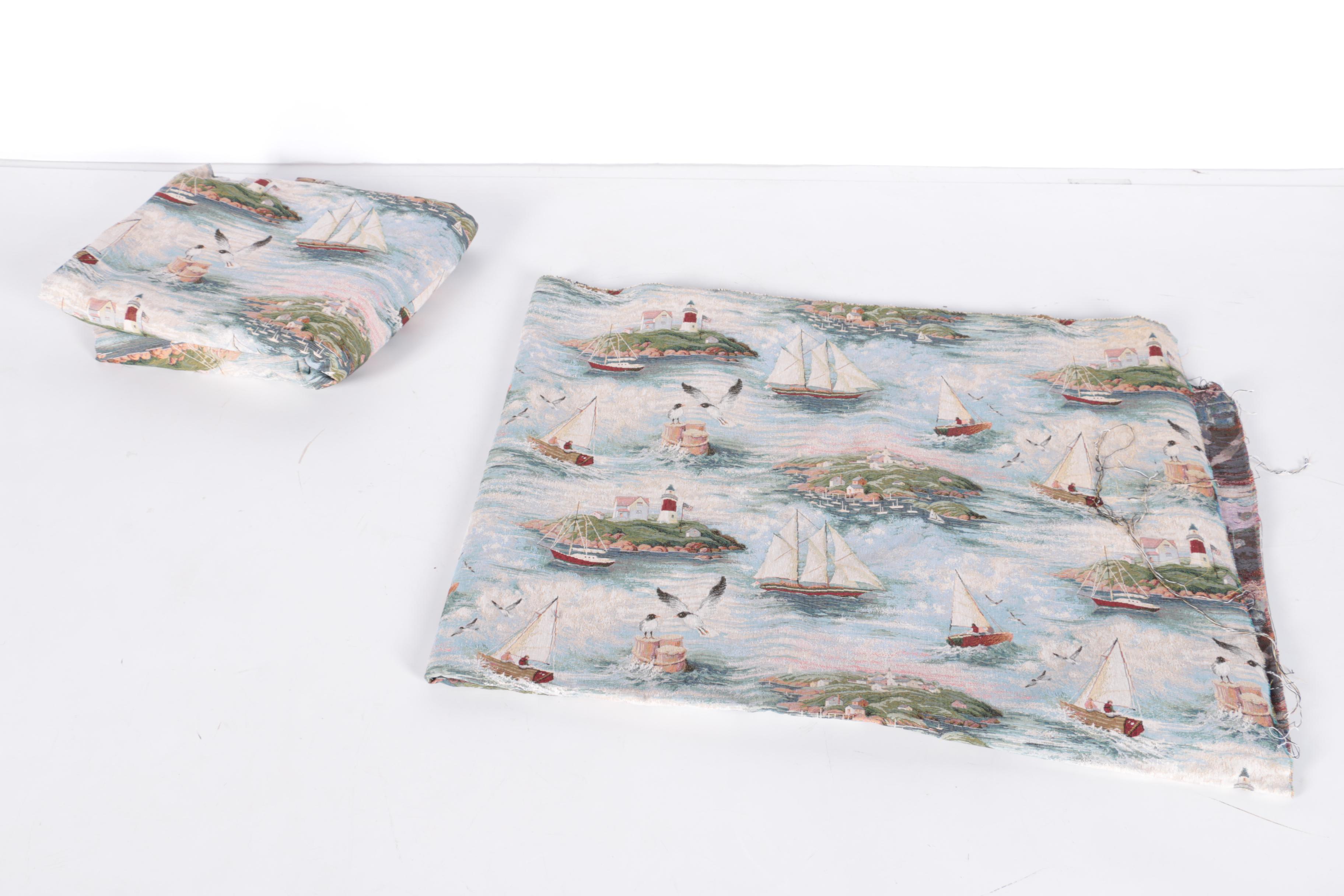 European Themed Upholstery Fabric