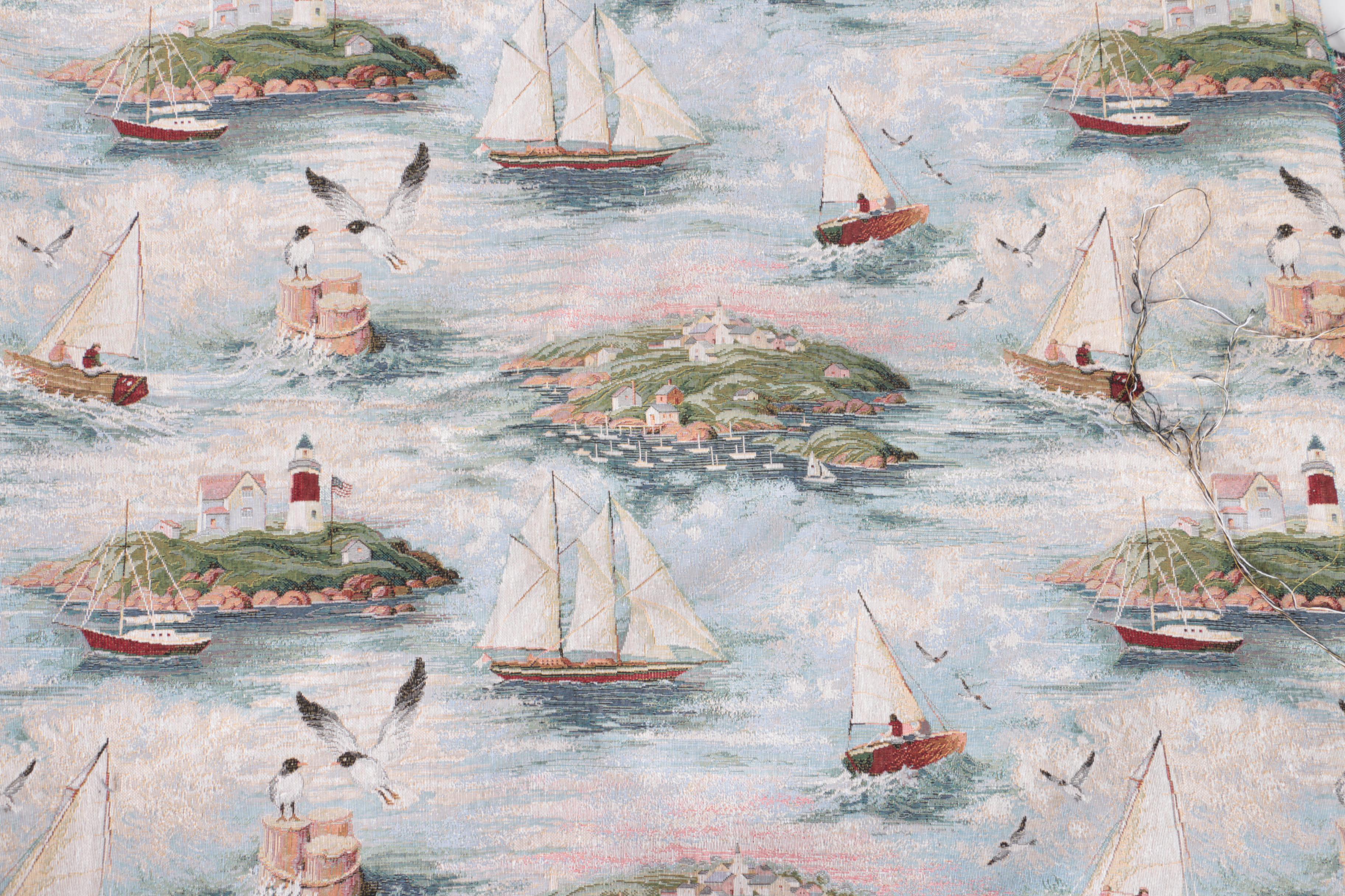 European Themed Upholstery Fabric