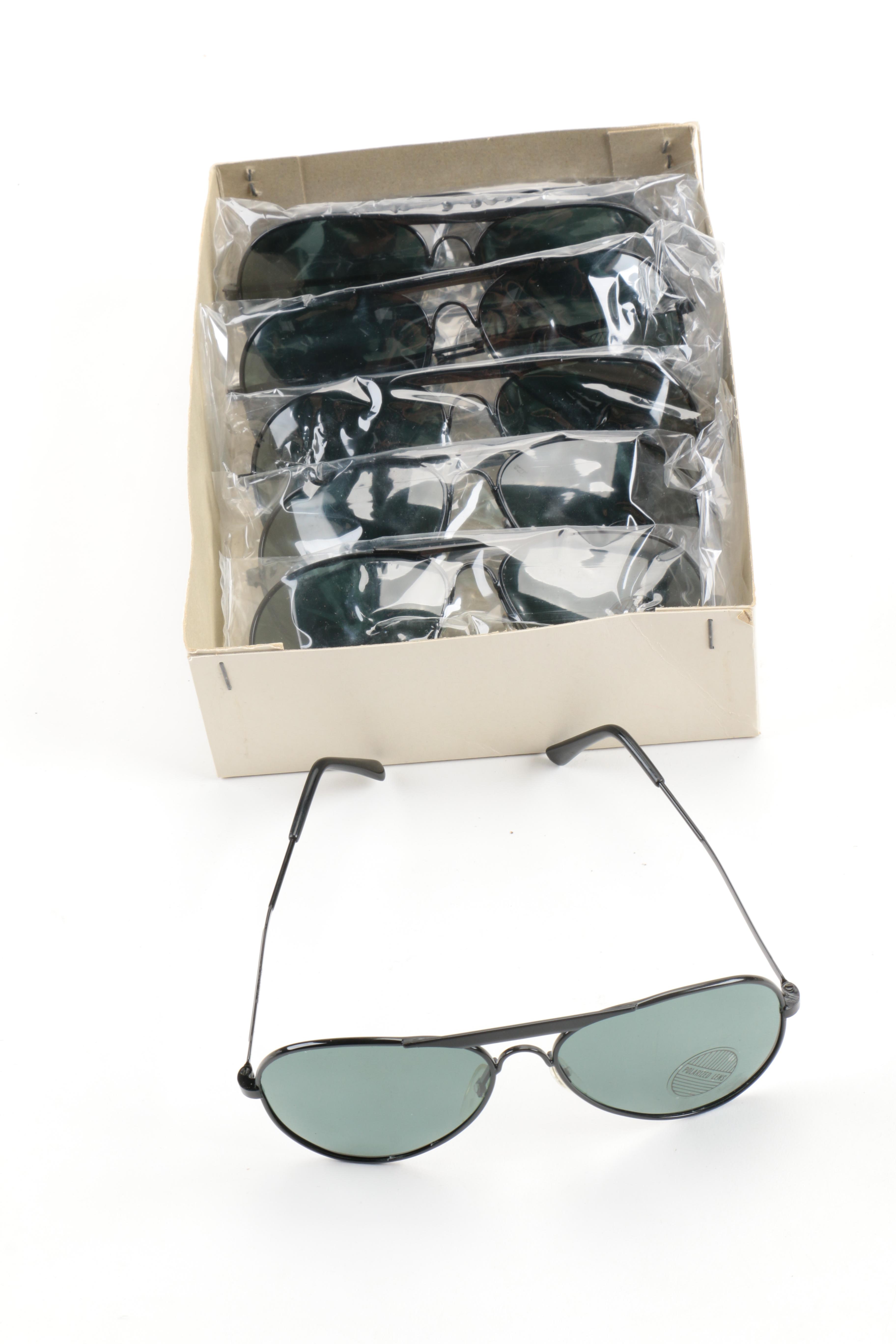 Assortment of Men's Aviator Sunglasses