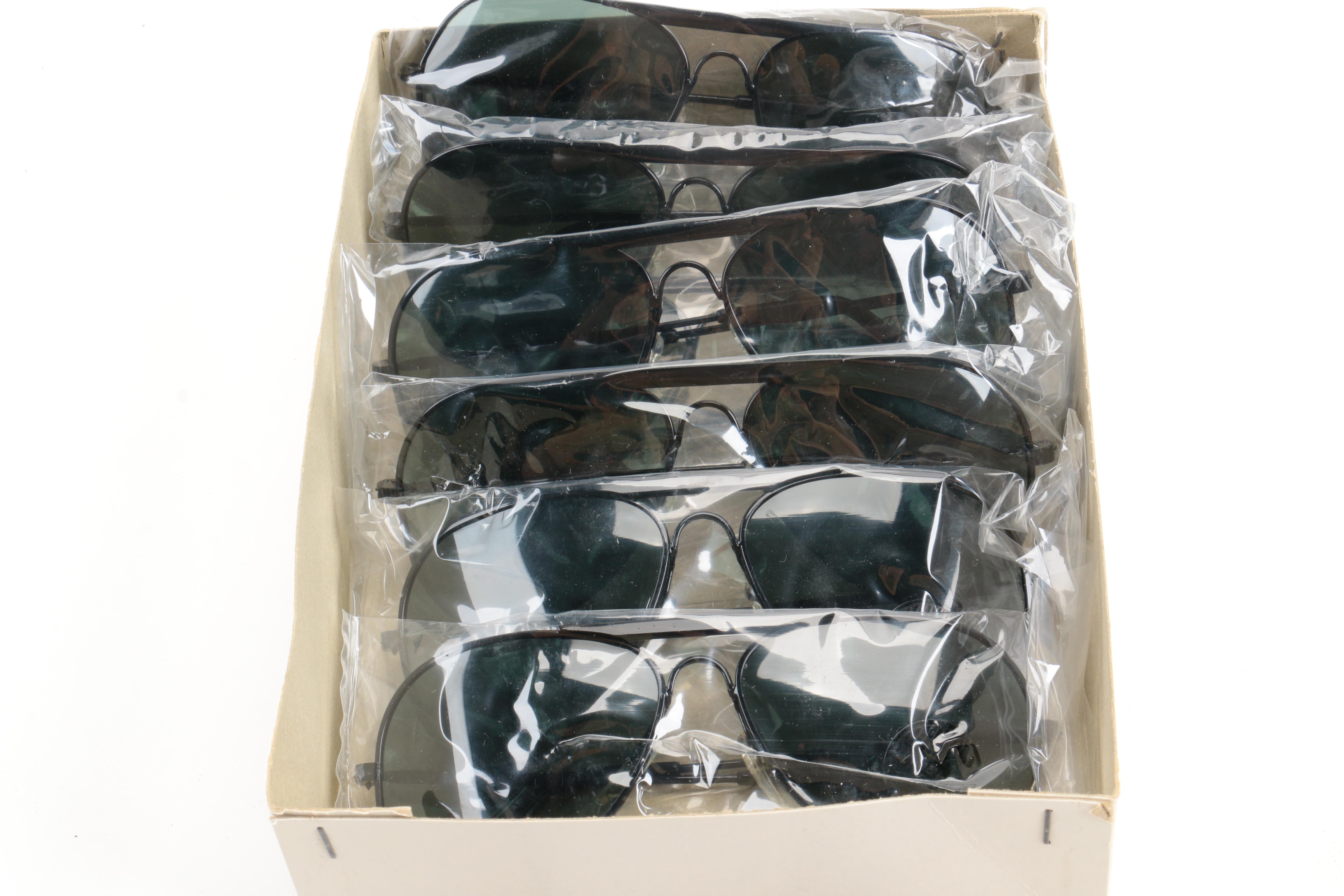 Assortment of Men's Aviator Sunglasses