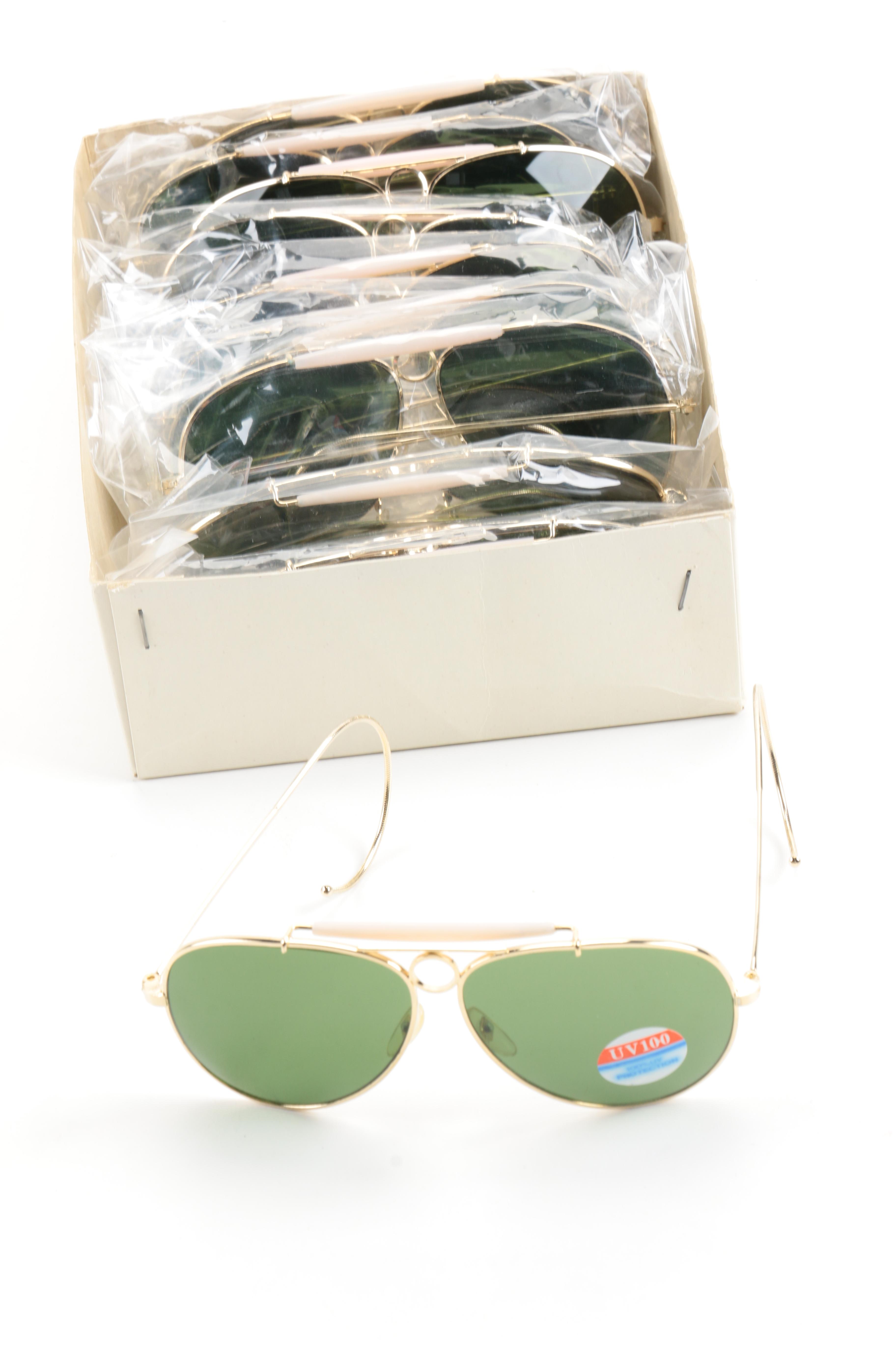 Assortment of Men's Aviator Sunglasses