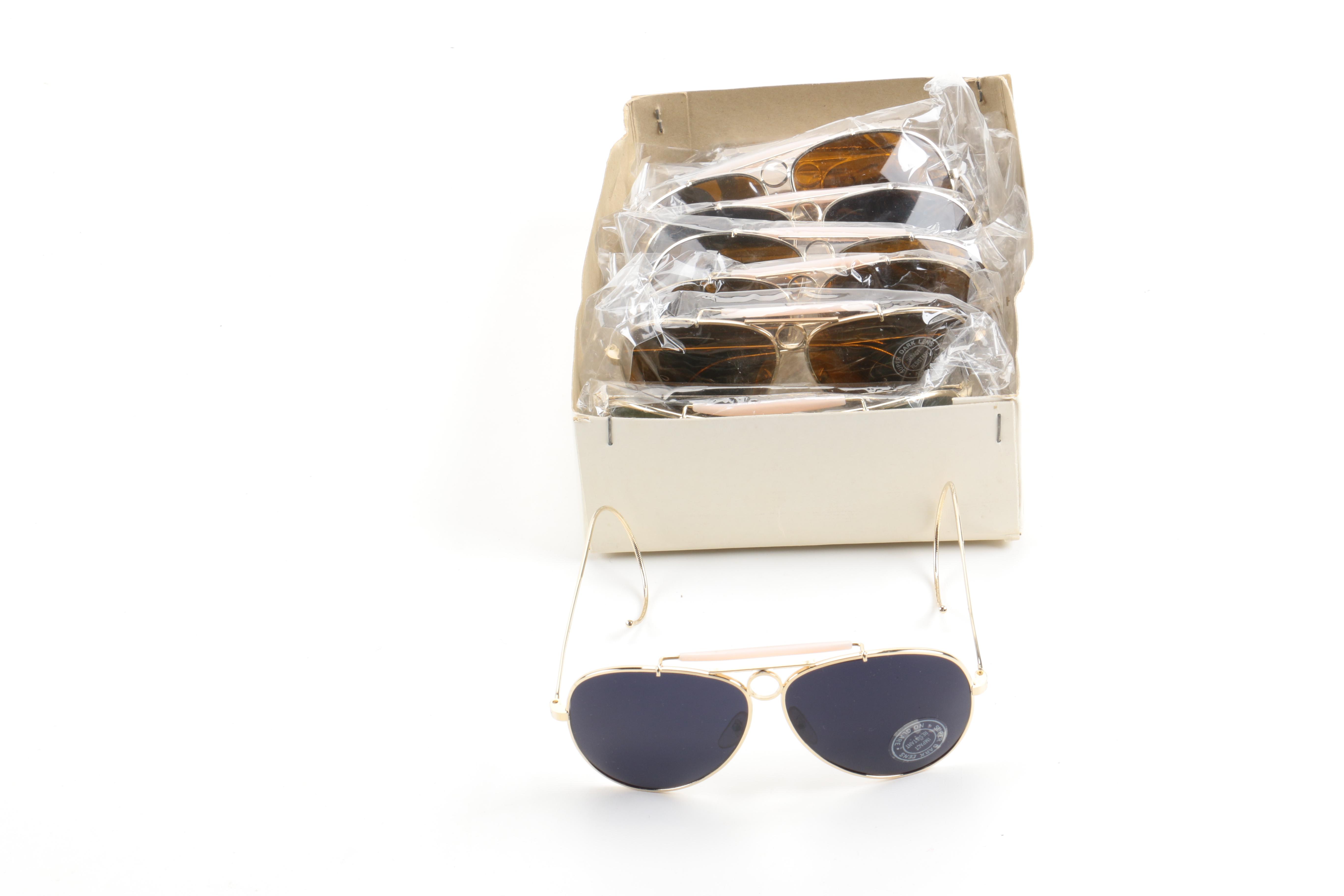 Assortment of Men's Aviator Sunglasses