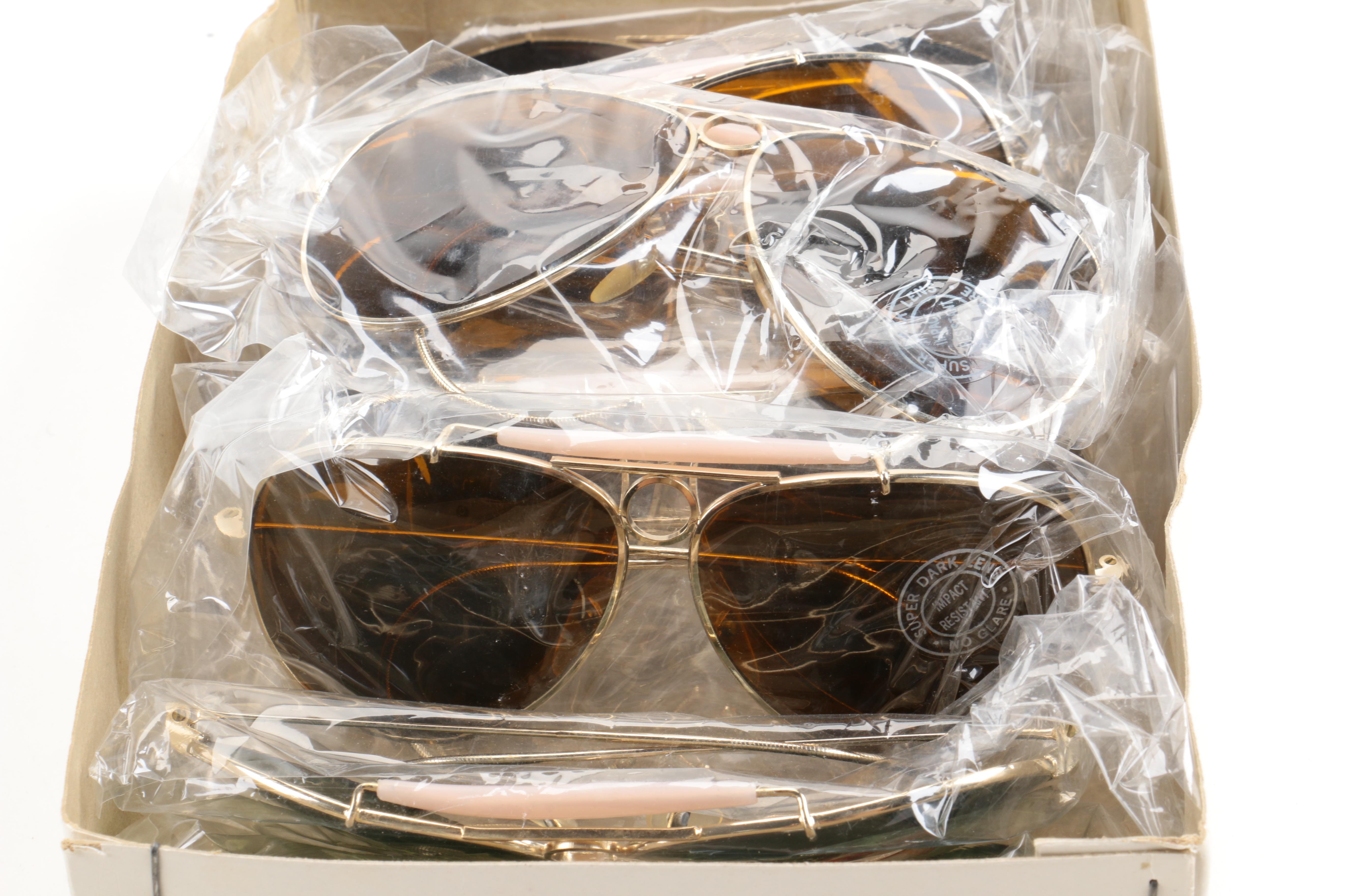 Assortment of Men's Aviator Sunglasses