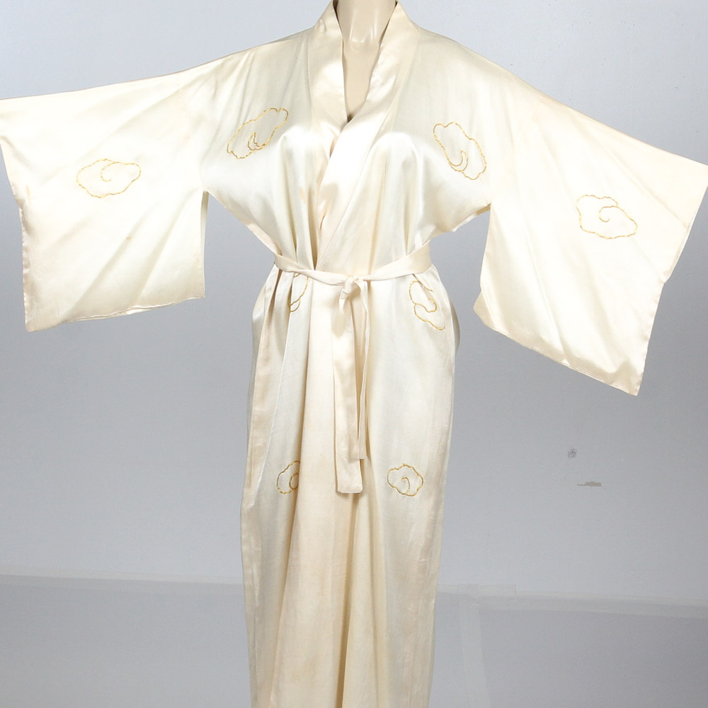 Japanese Silk Kimono Style Robe