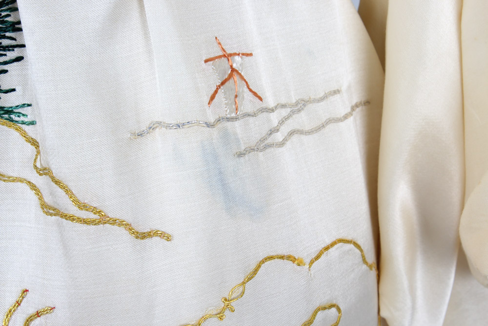 Japanese Silk Kimono Style Robe