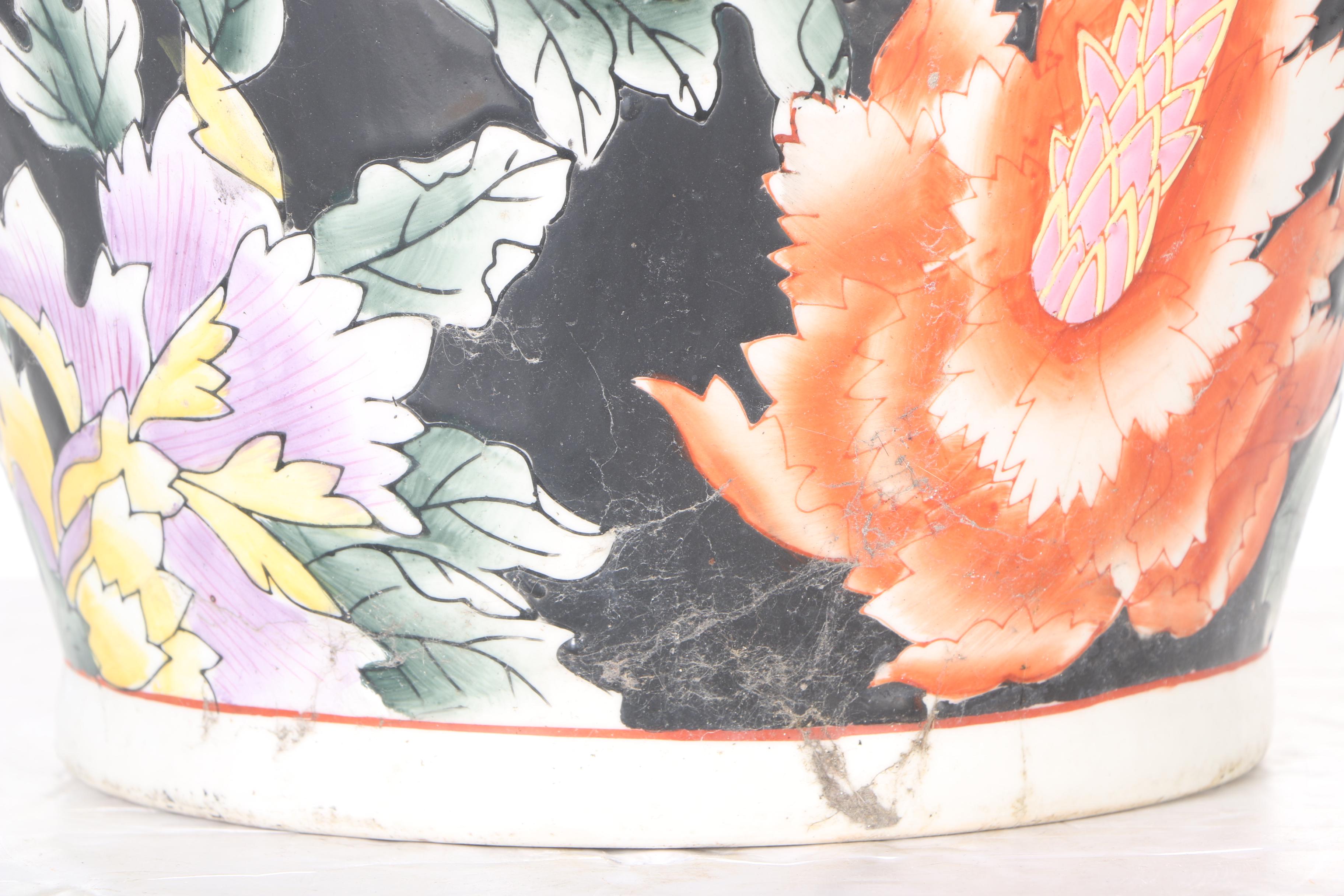 Large Chinese Floor Vase