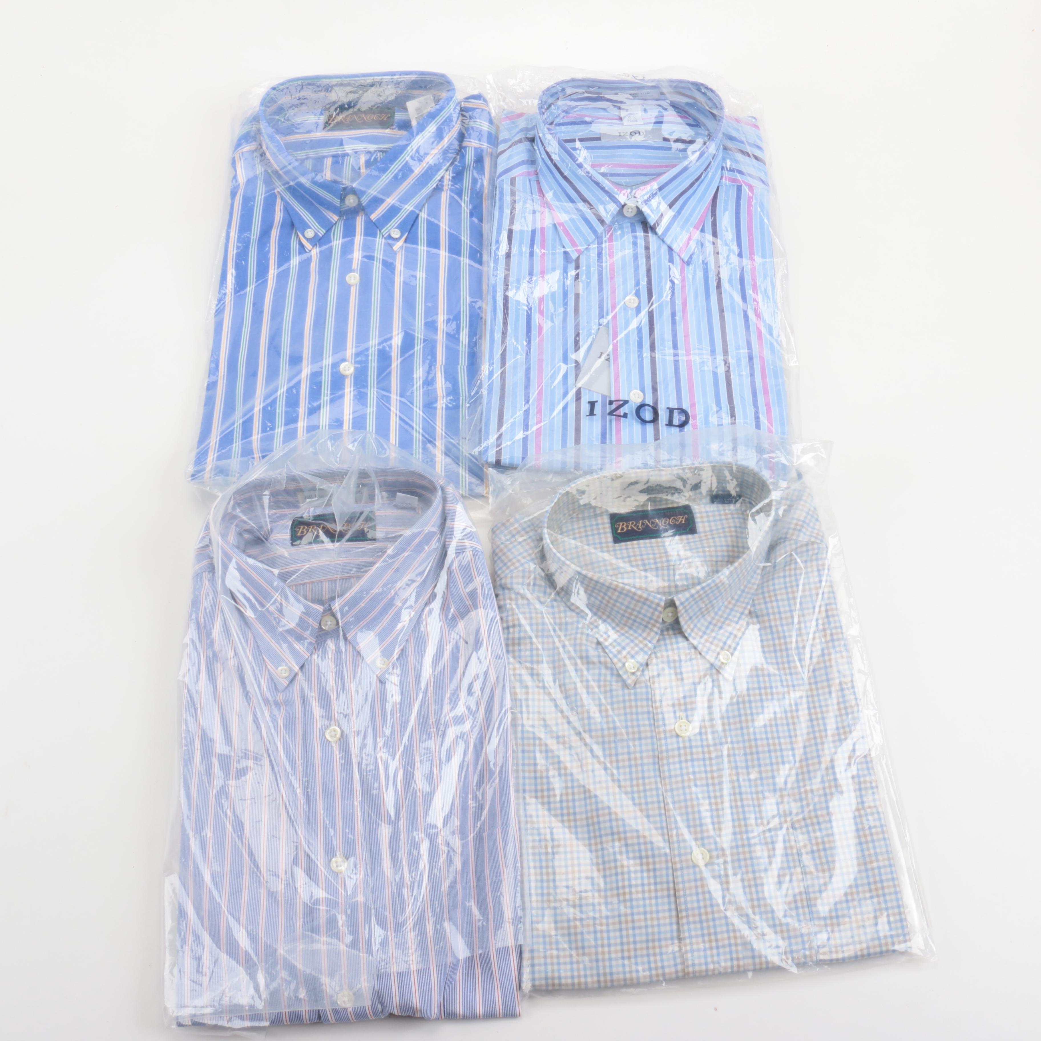Izod and Brannogh Button Down Shirts