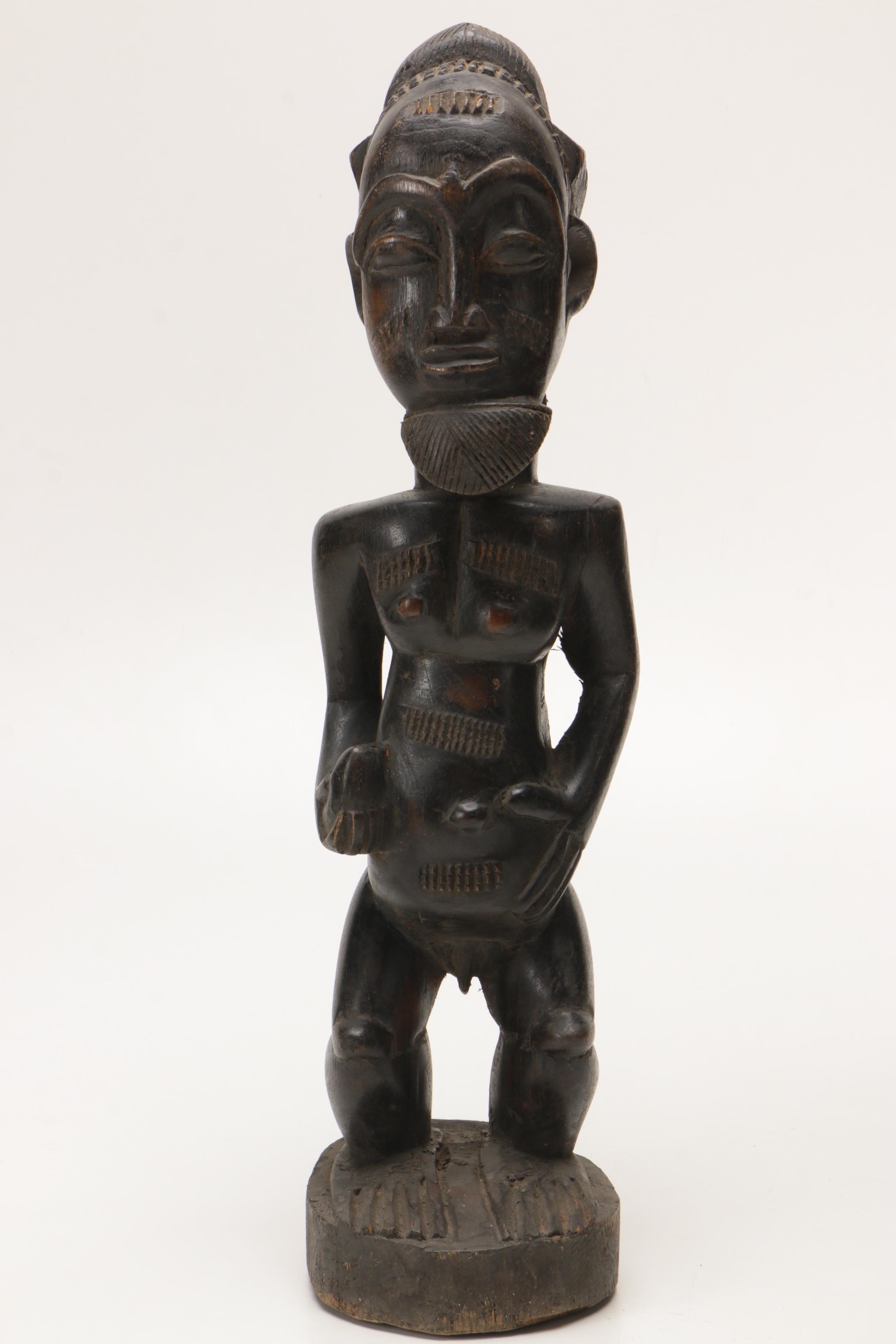 Central Democratic Republic of the Congo Carved Wooden Sculptures