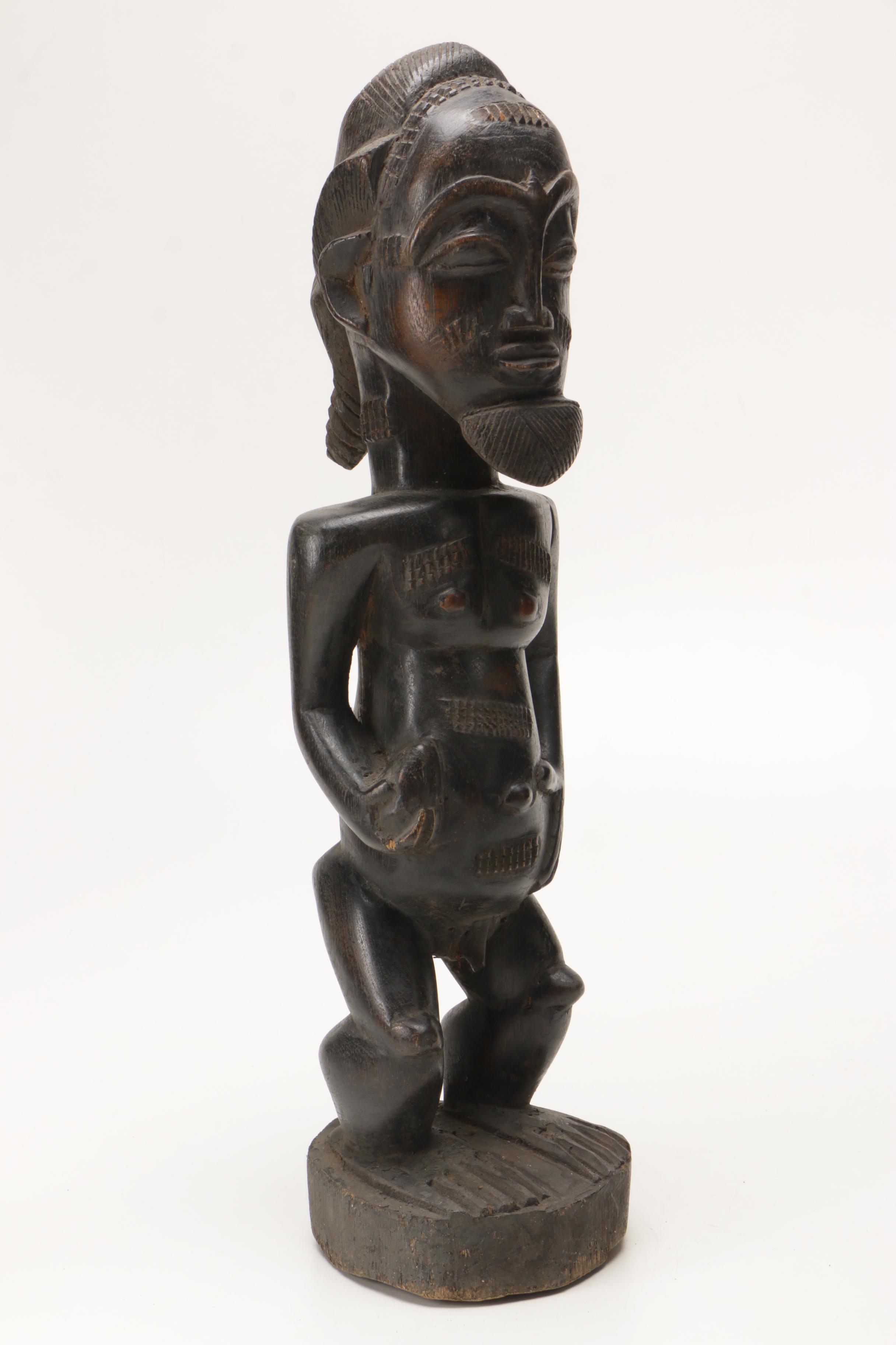 Central Democratic Republic of the Congo Carved Wooden Sculptures