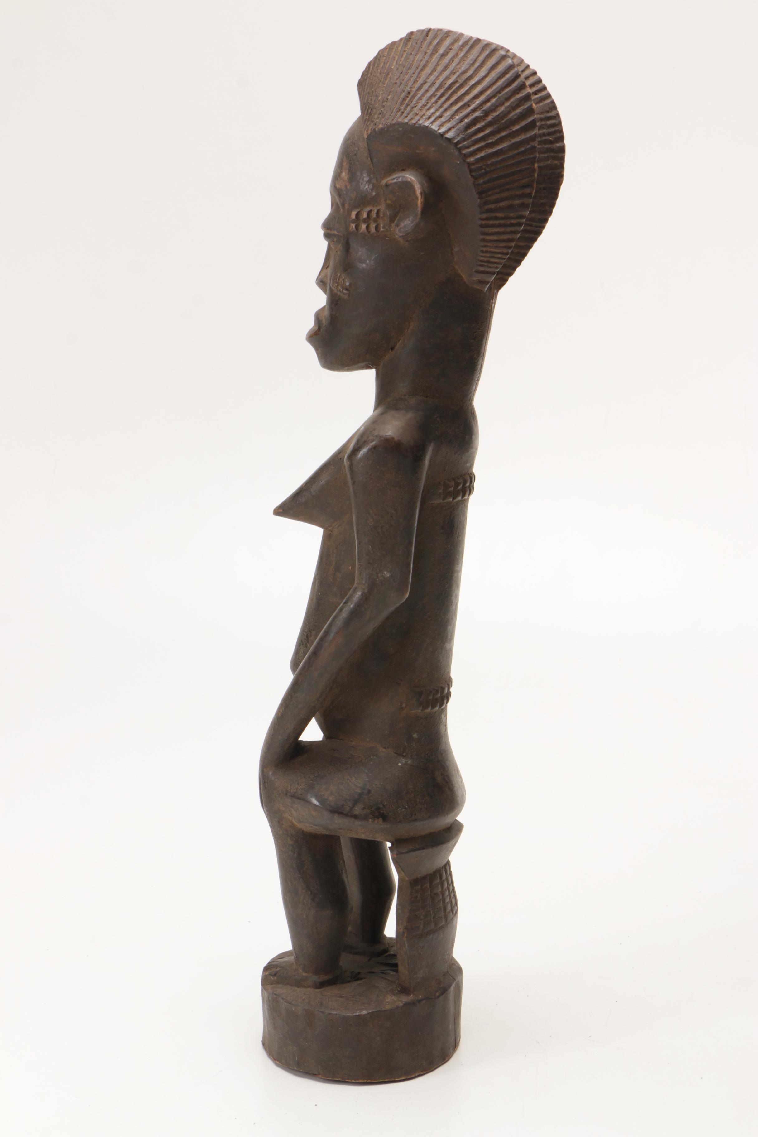 Central Democratic Republic of the Congo Carved Wooden Sculptures