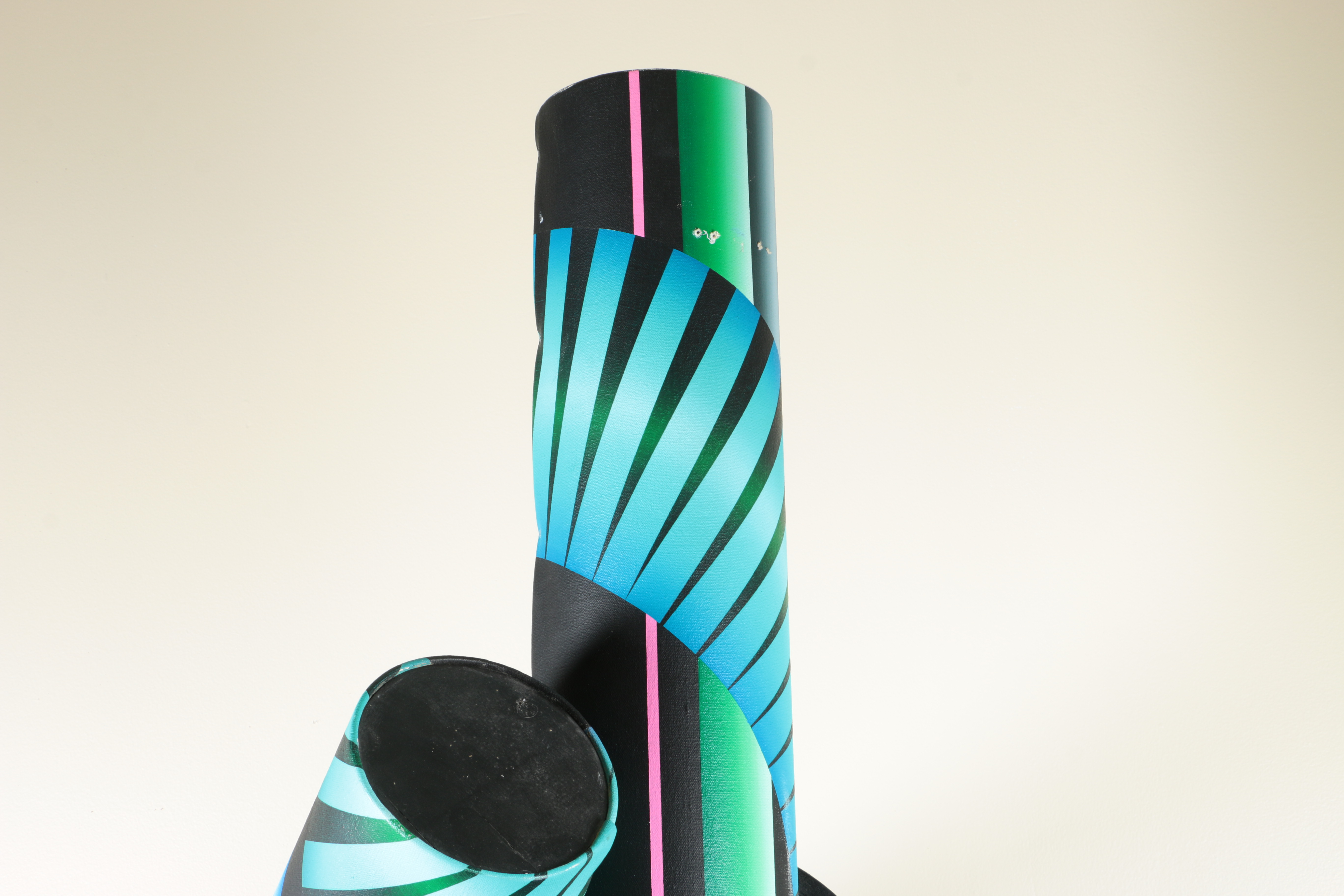 George Snyder Abstract Mixed Media Sculpture "Goal Keeper"