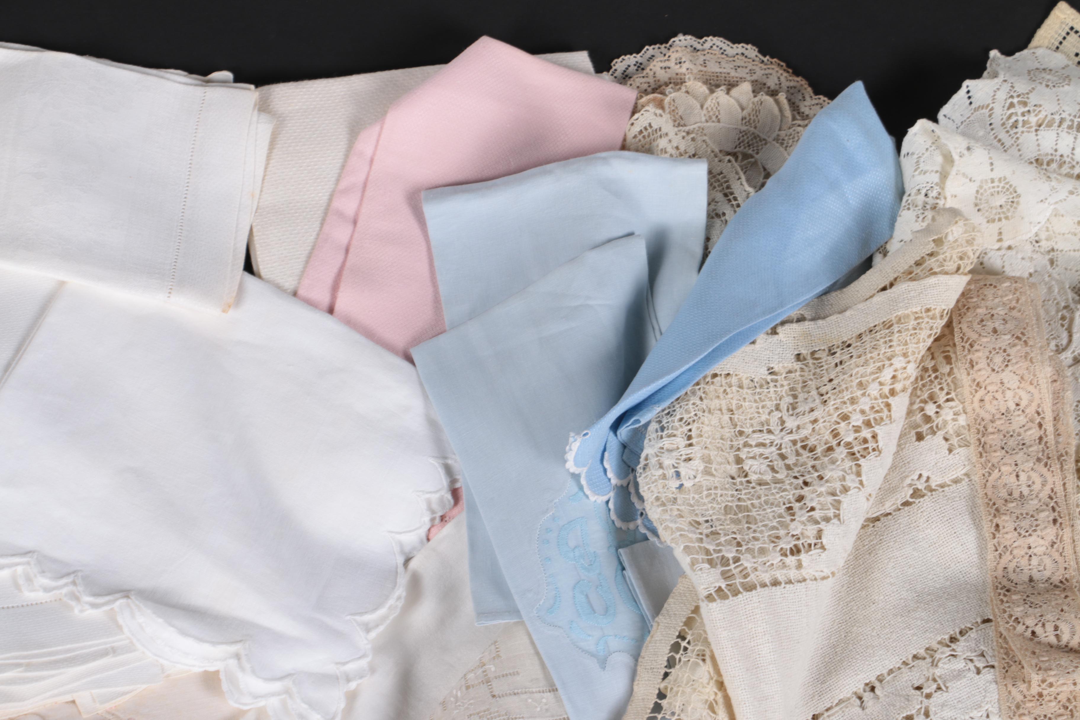 Large Assortment of Linens