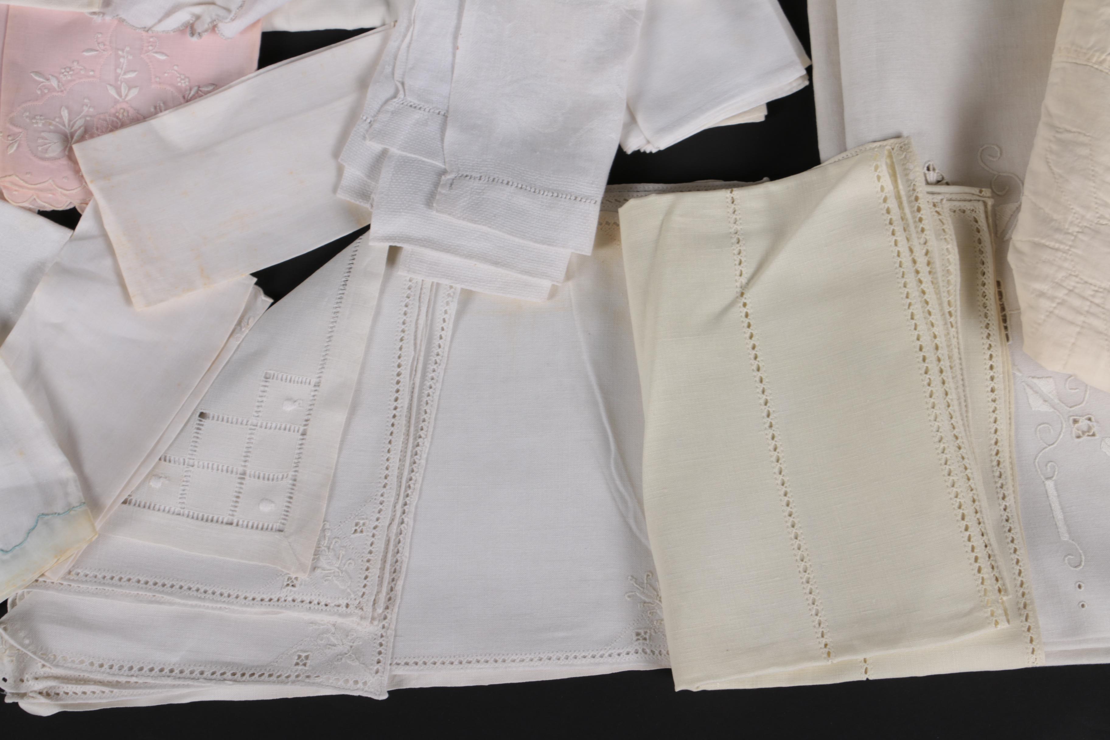 Large Assortment of Linens