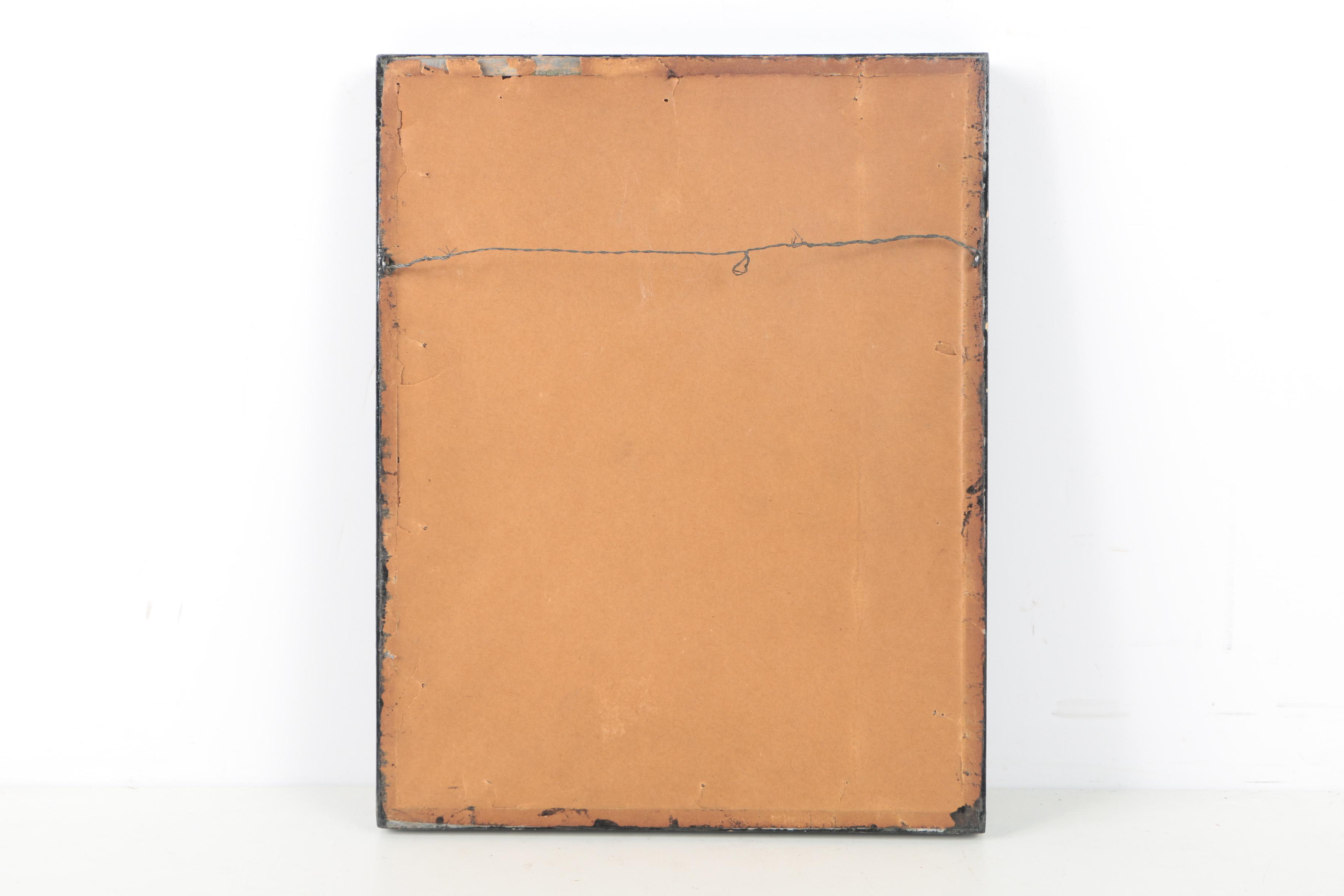 After Gladys Emerson Cook Offset Lithograph on Paper of a Black Cat