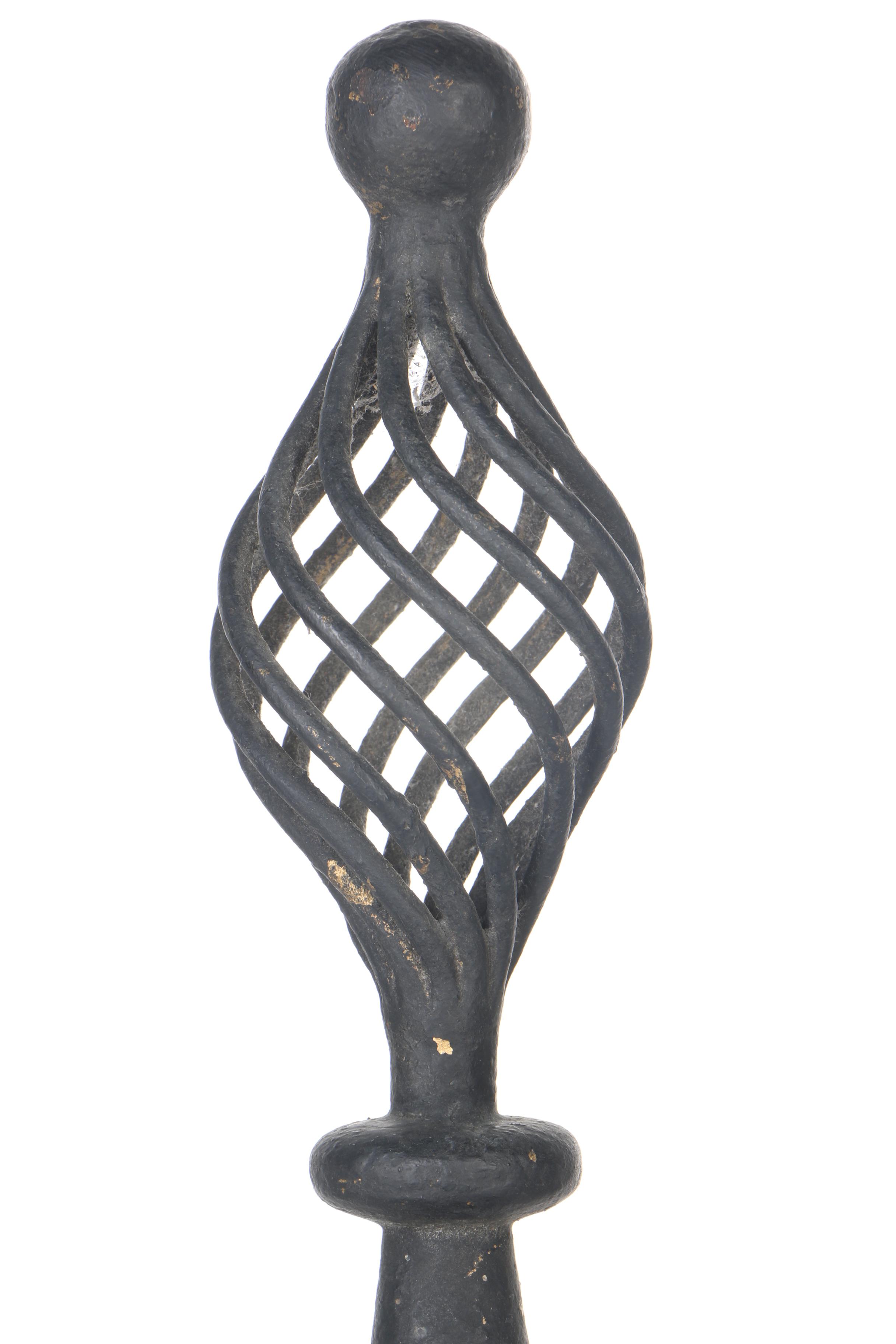 Pair of Metal Andirons