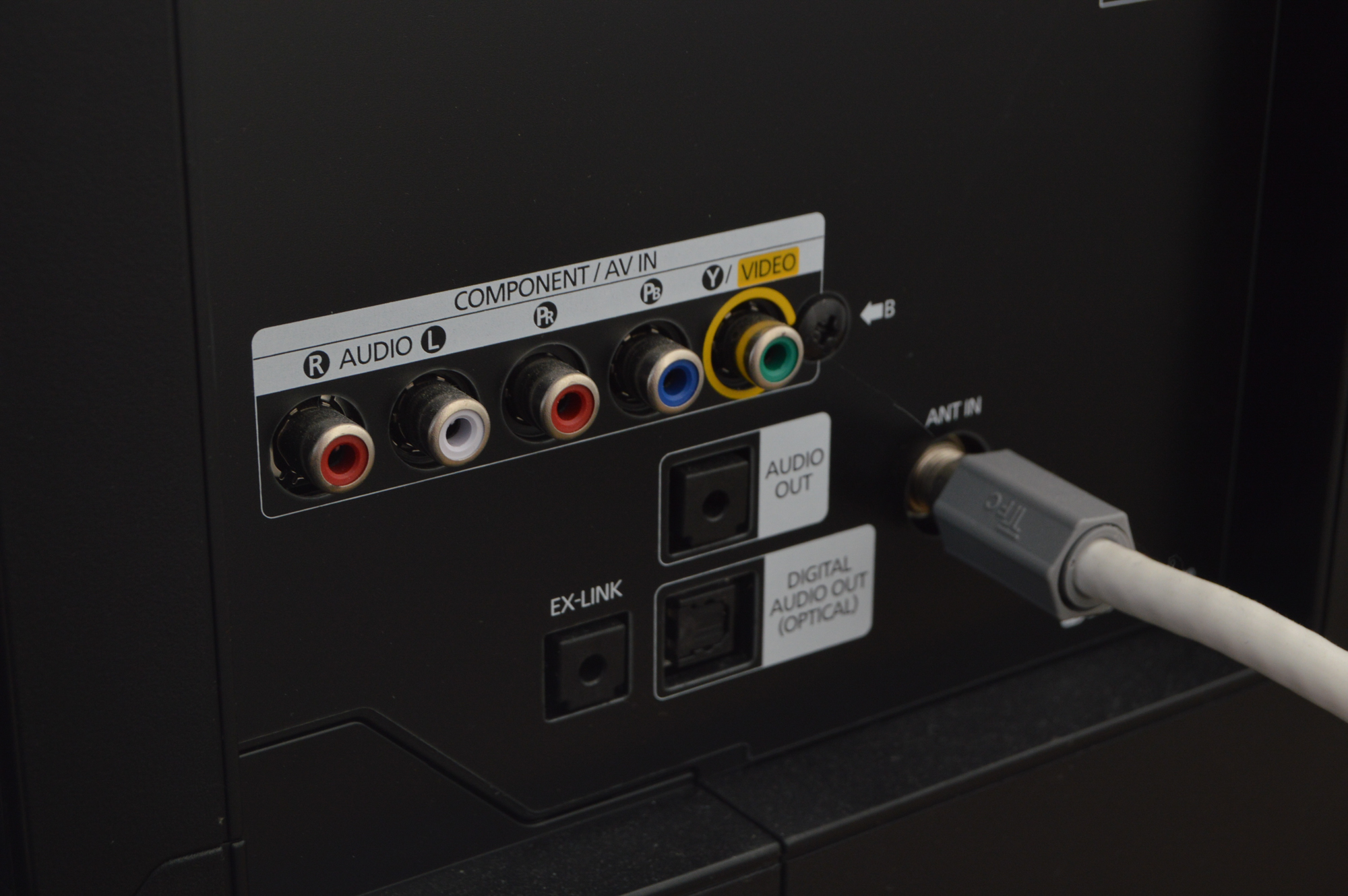 Black Emerson Flat Screen Television