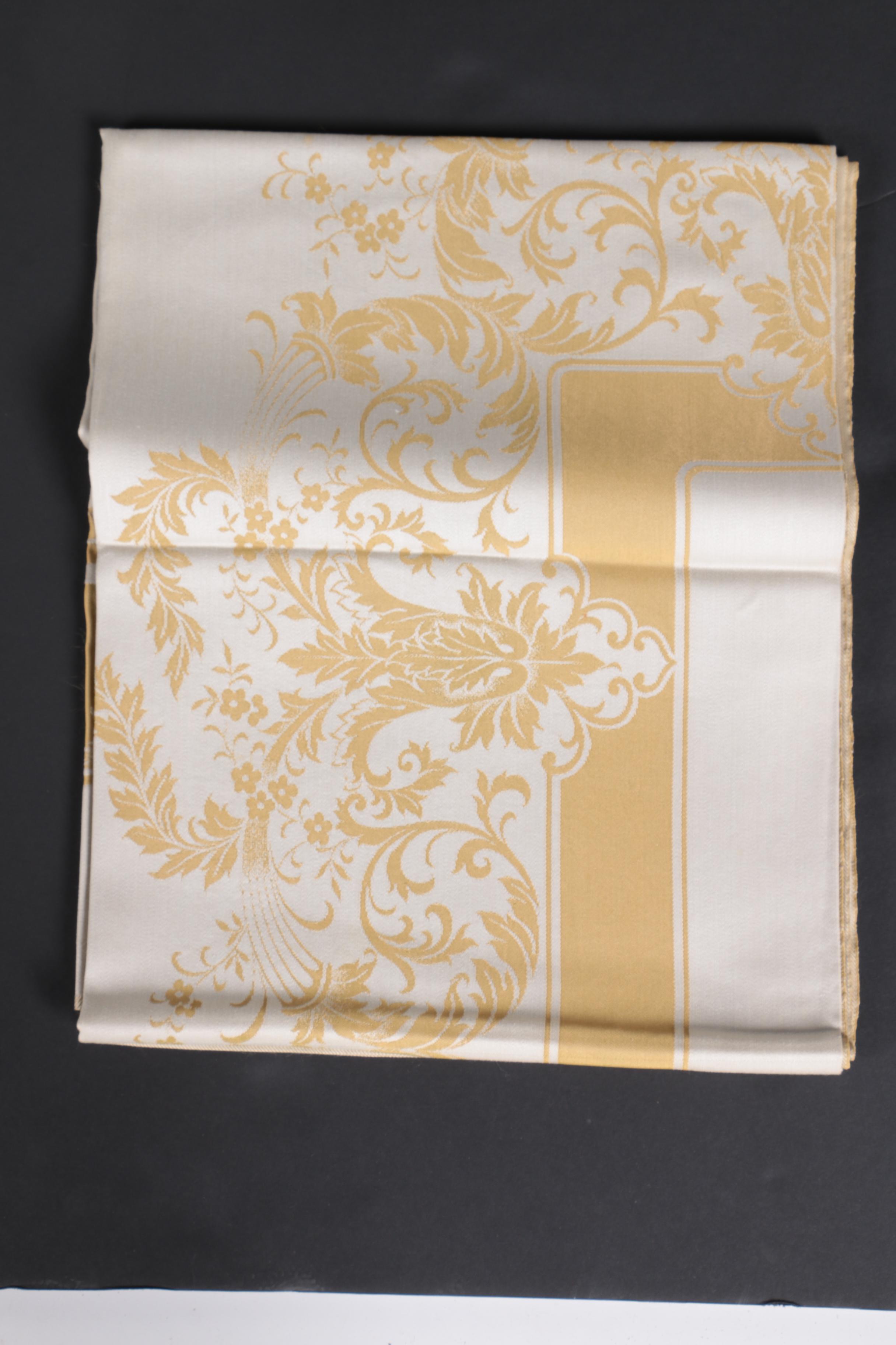 Assorted Fine Linens Including Imported Demask