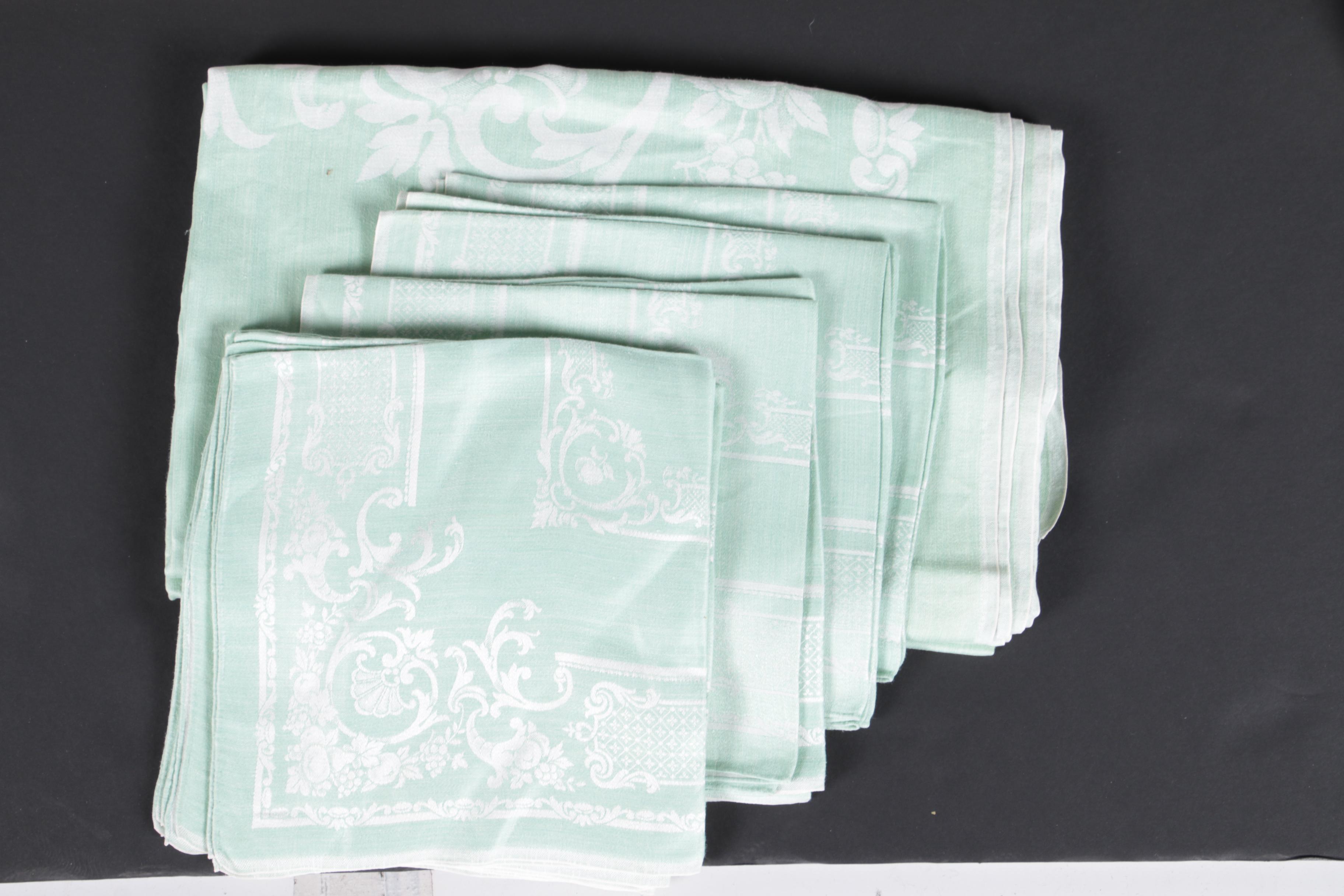 Assorted Fine Linens Including Imported Demask