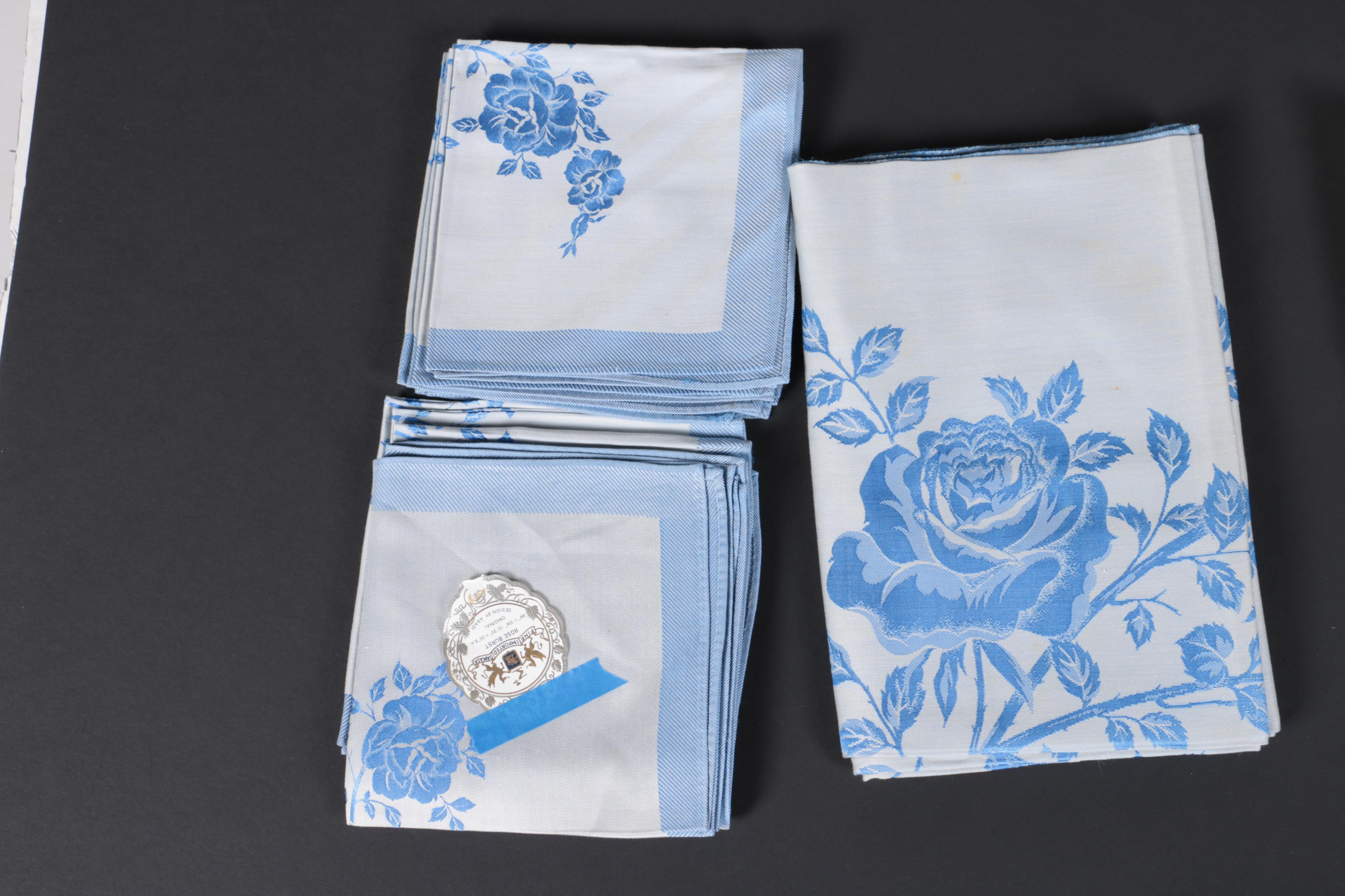 Assorted Fine Linens Including Imported Demask