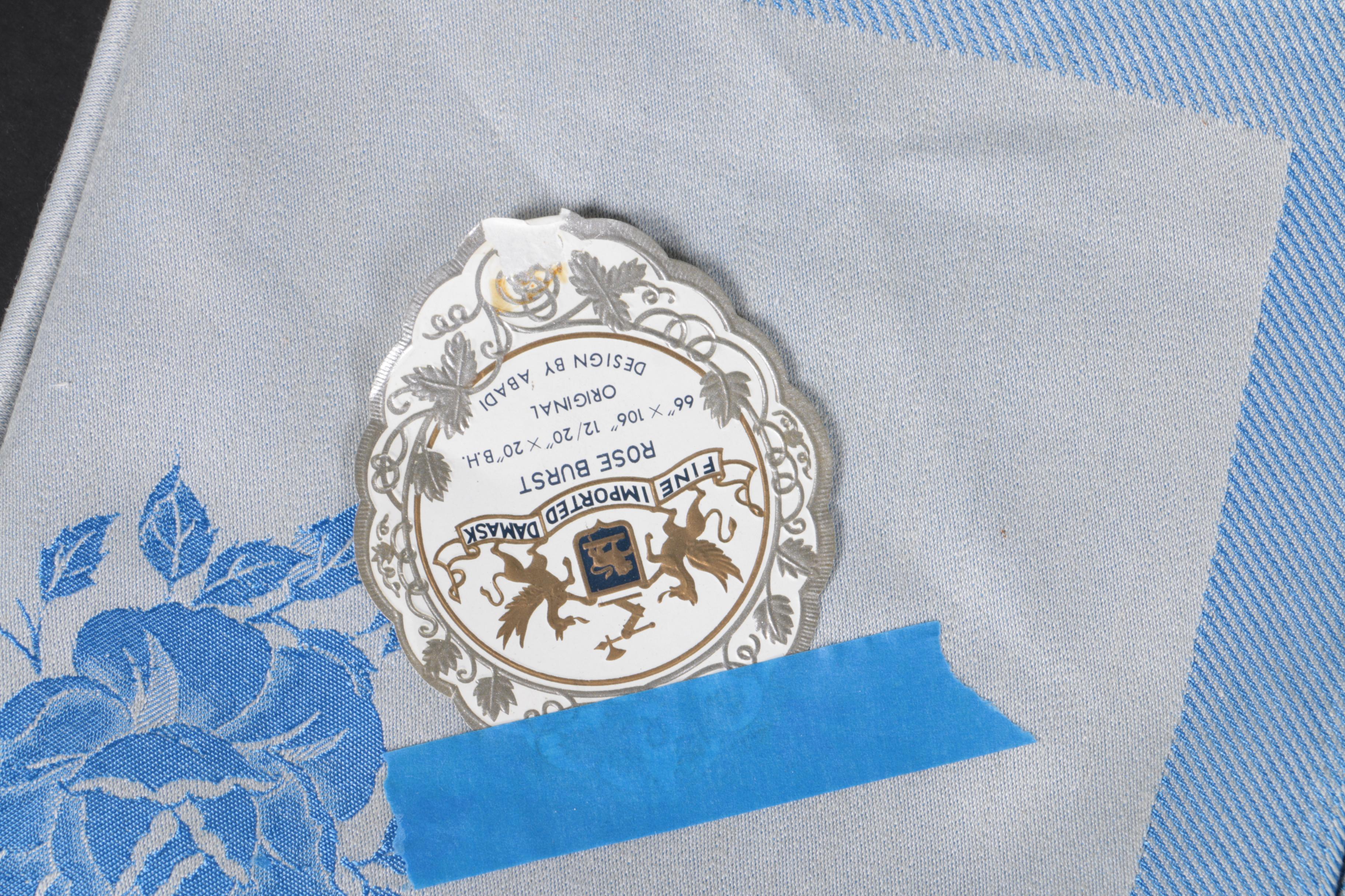 Assorted Fine Linens Including Imported Demask