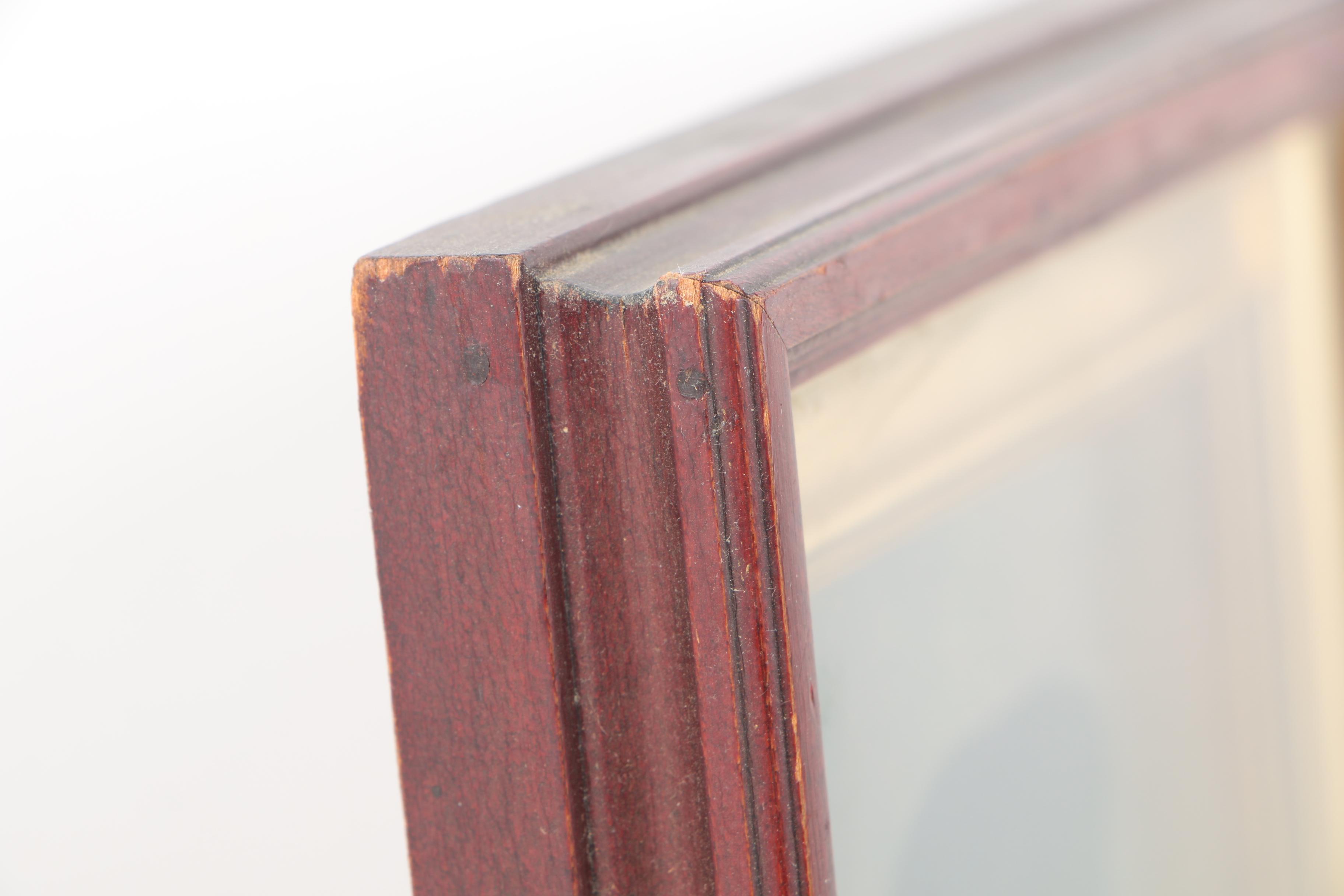 Offset Lithograph on Paperboard After Rembrandt's "Self Portrait With Velvet Beret"